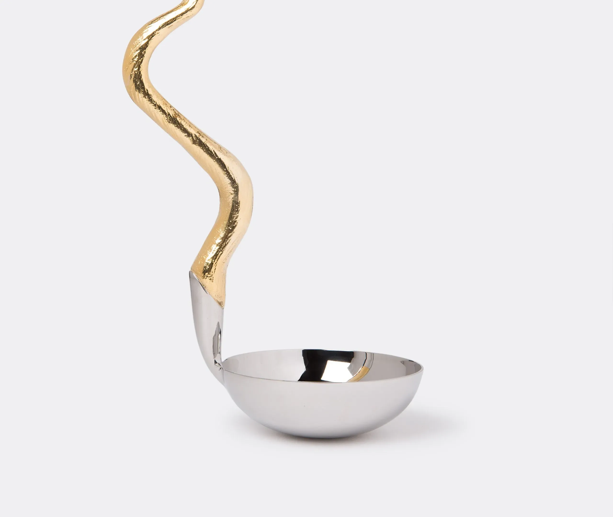 Twisted Horn Ladle - Antique Gold