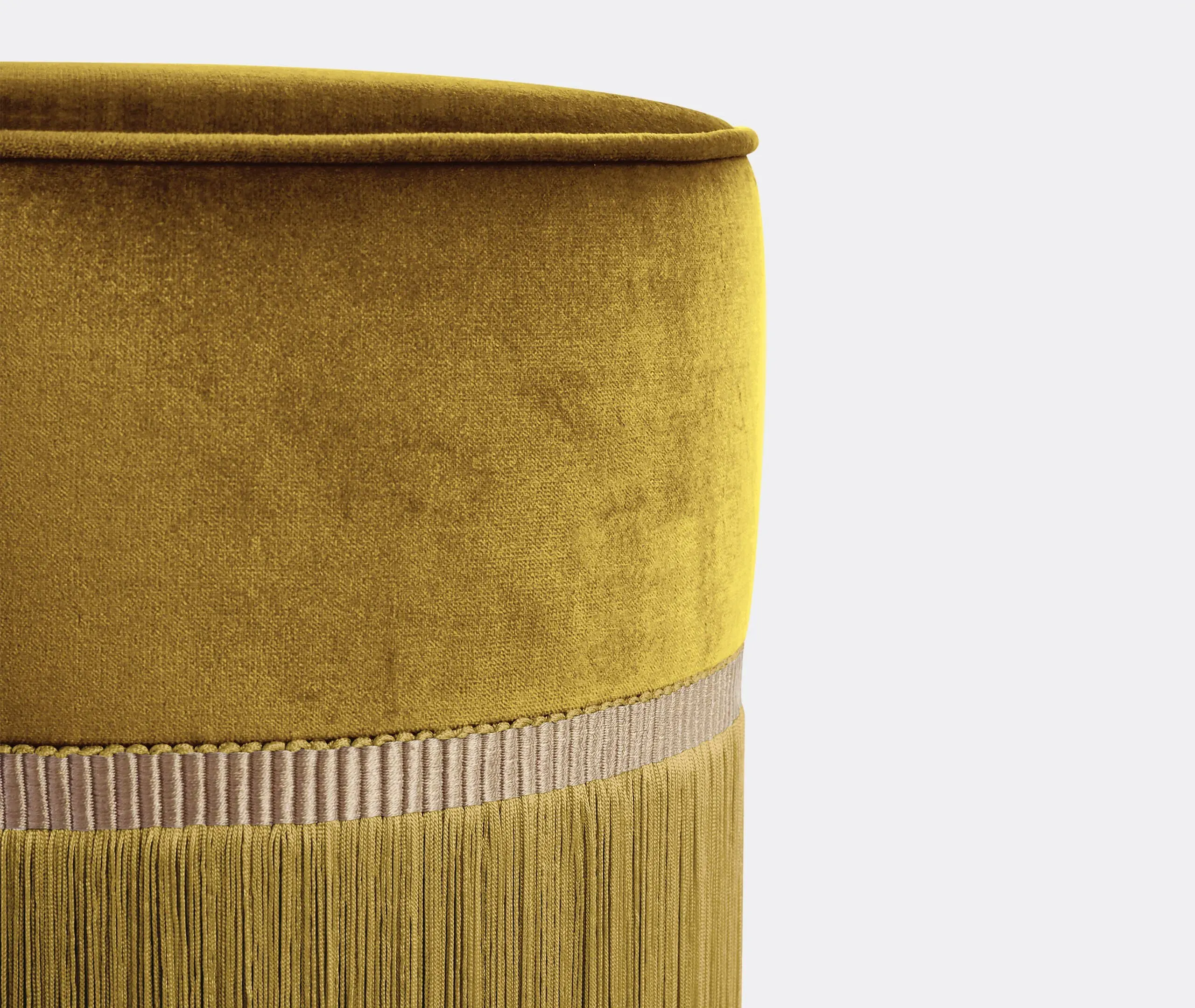 Medium Ottoman - Yellow