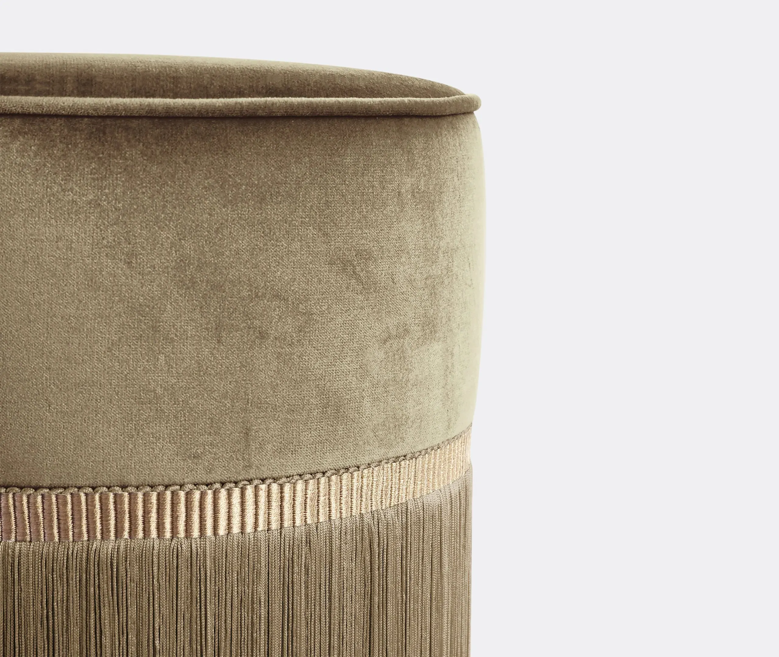 Small Ottoman - Beige