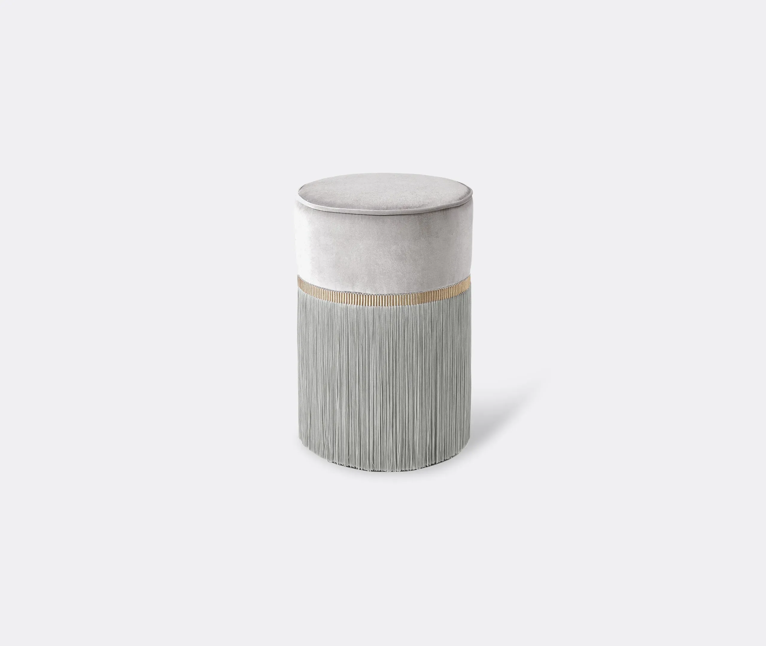 Small Ottoman Handmade - Grey image