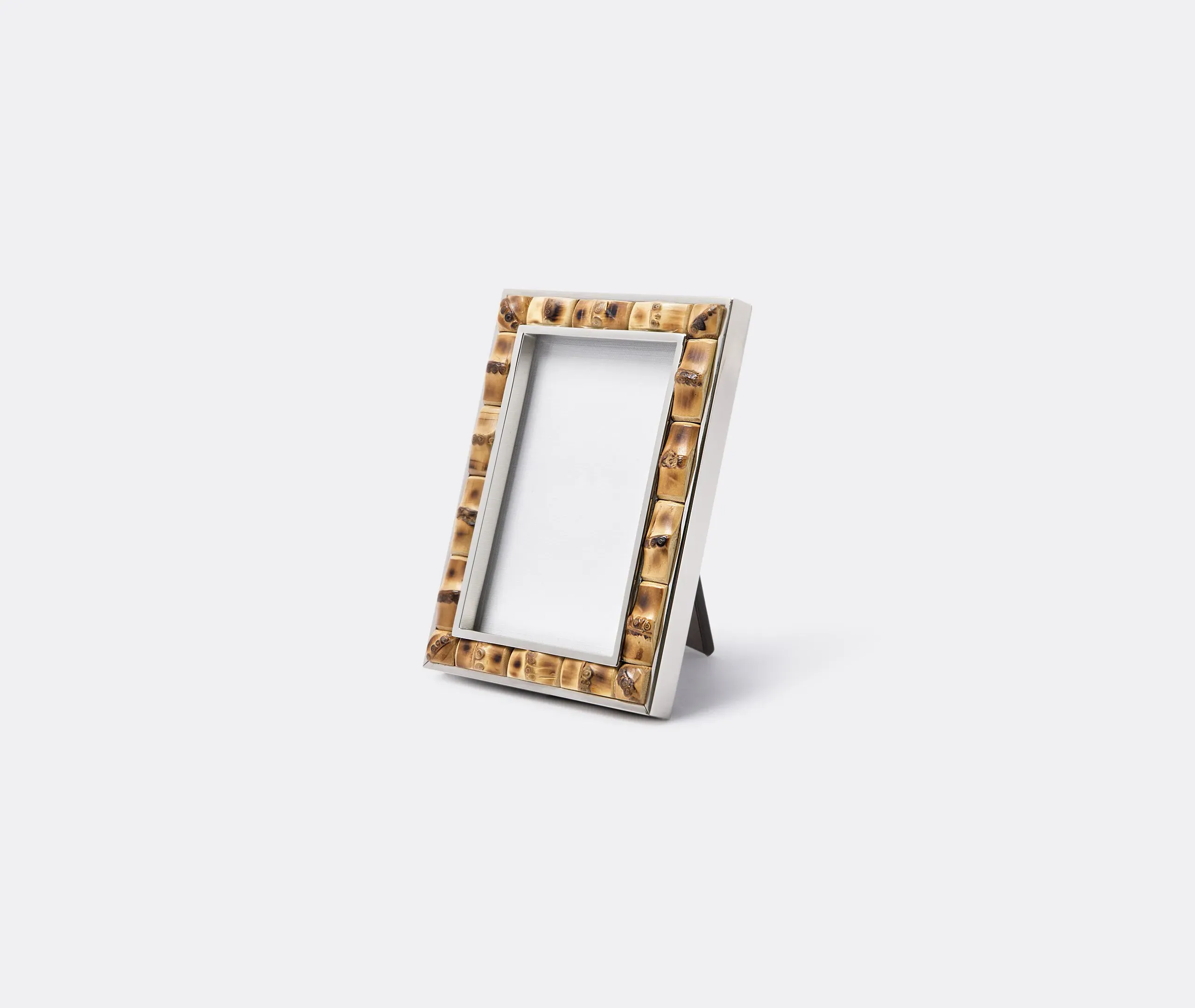 Picture Frame with Stand - Brown, Bamboo image