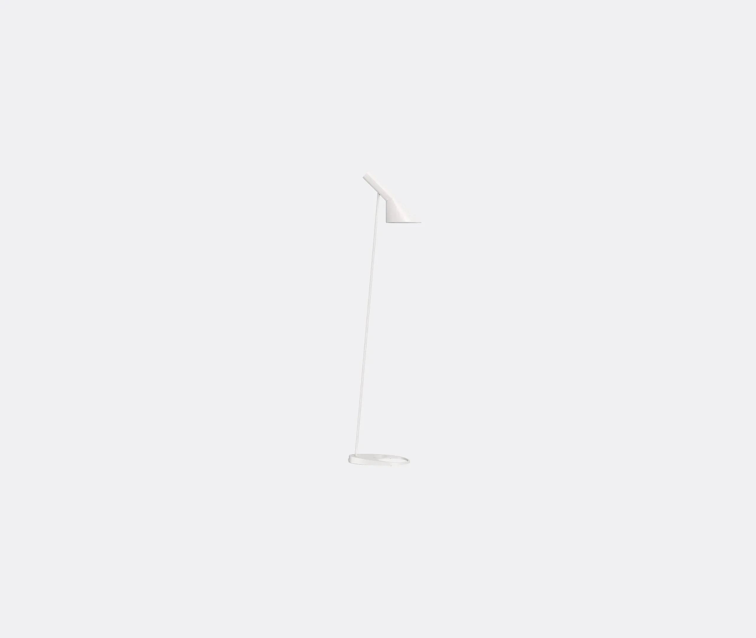 AJ Floor Lamp with Adjustable Shade - White product