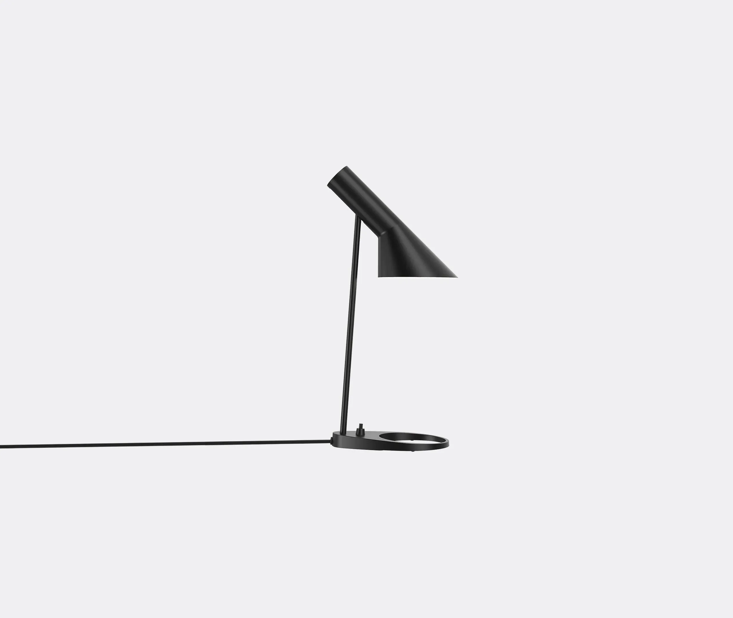 Mini Table Lamp with Tilting Shade - Black image