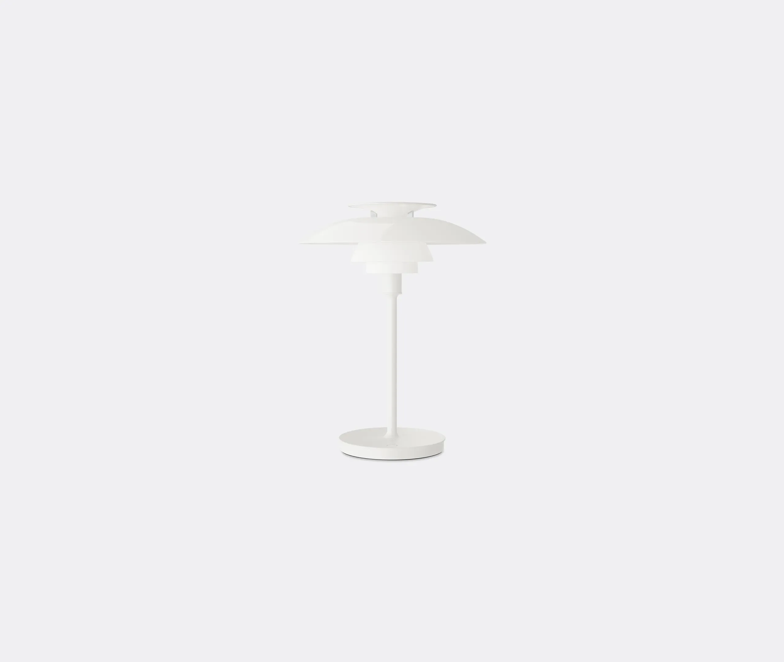 PH 2/1 80 LED Portable Table Lamp - Opal White, Glass product