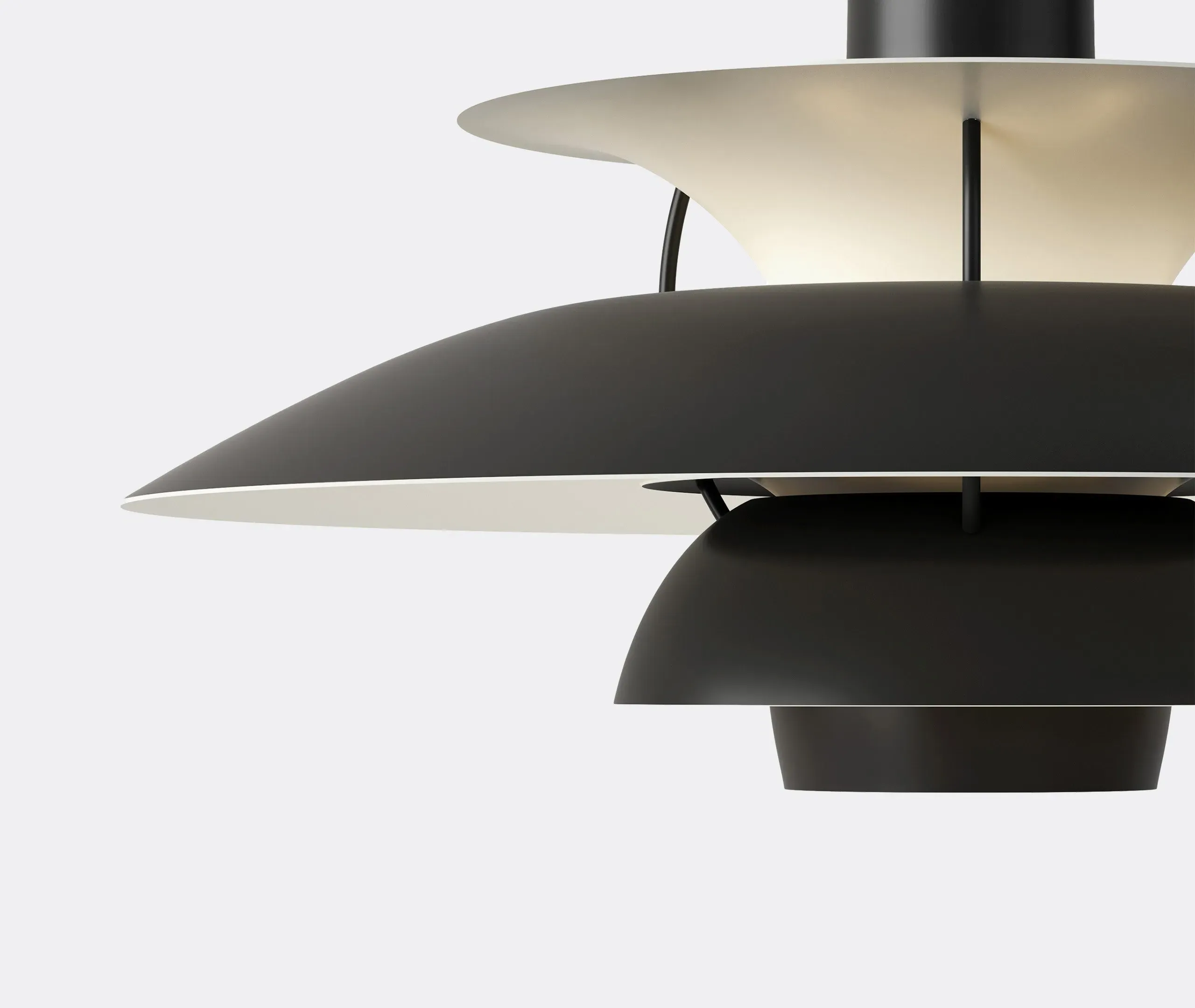 PH 5 Pendant Light - Black, Metal