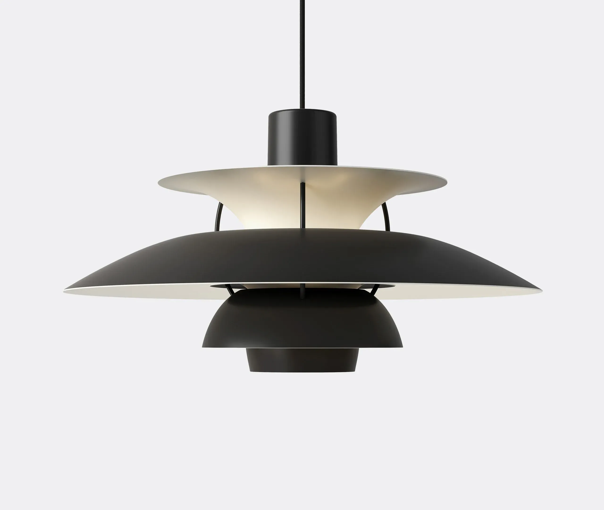 PH 5 Pendant Light - Black, Metal image