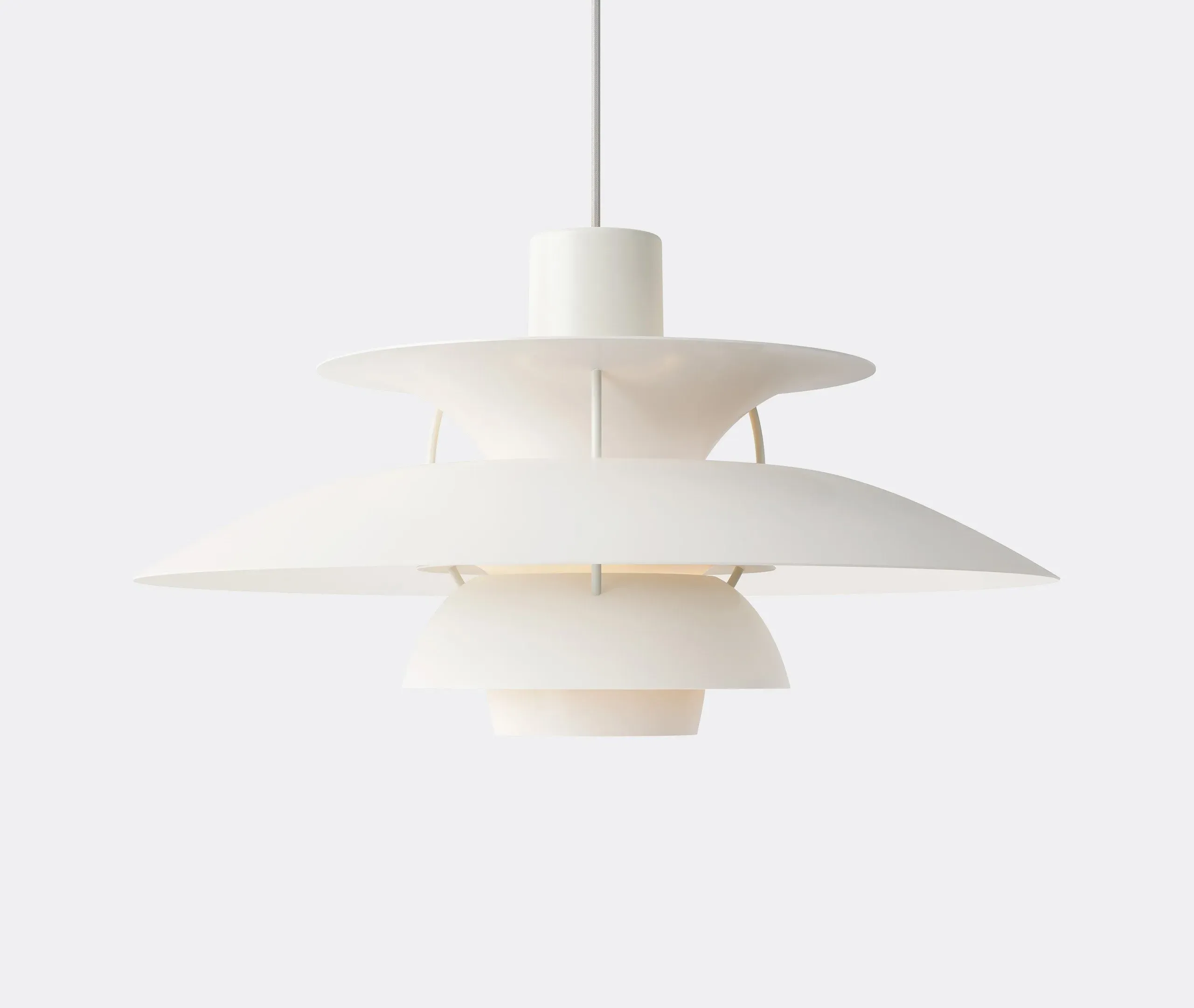 PH 5 Pendant Light - White, Metal
