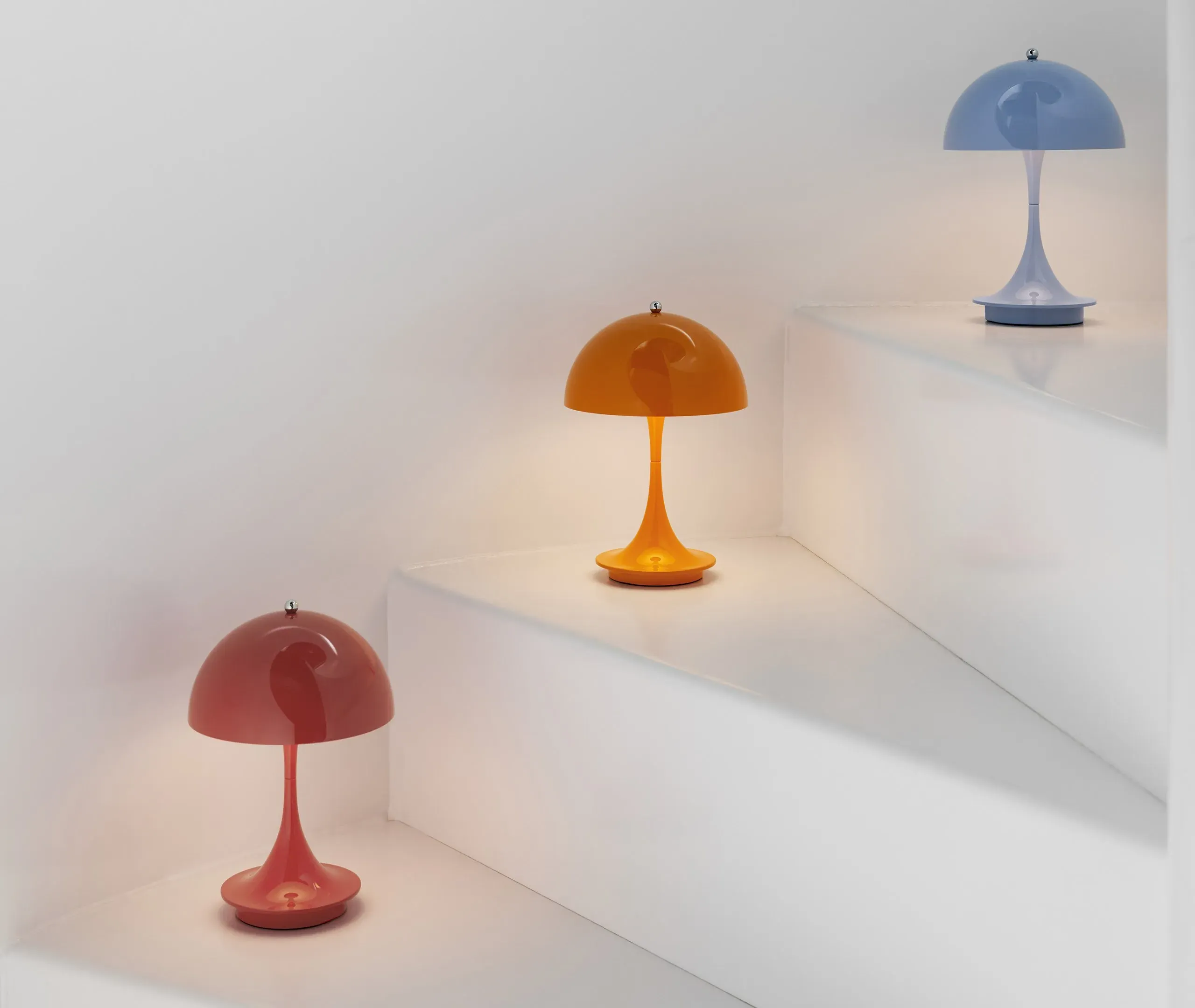 Portable LED Table Lamp - Pale Blue