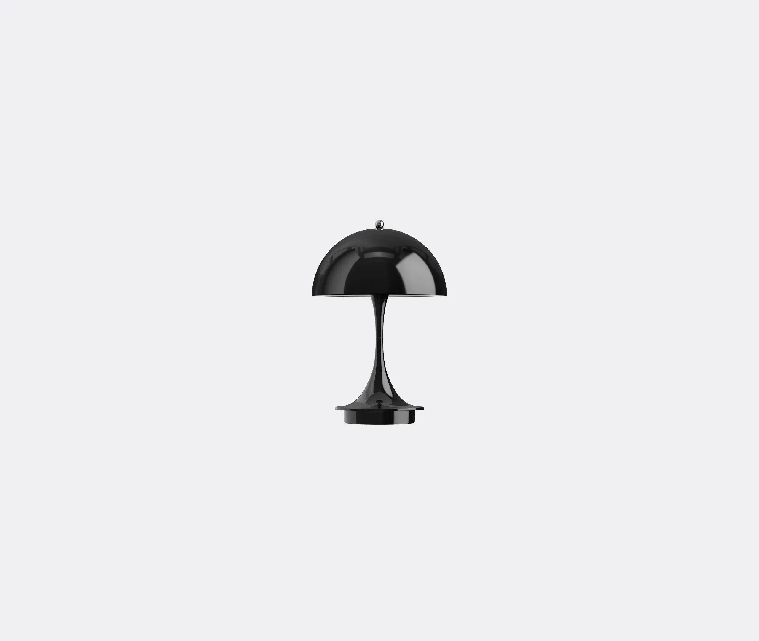 Portable LED Table Lamp with Touch Control - Black image