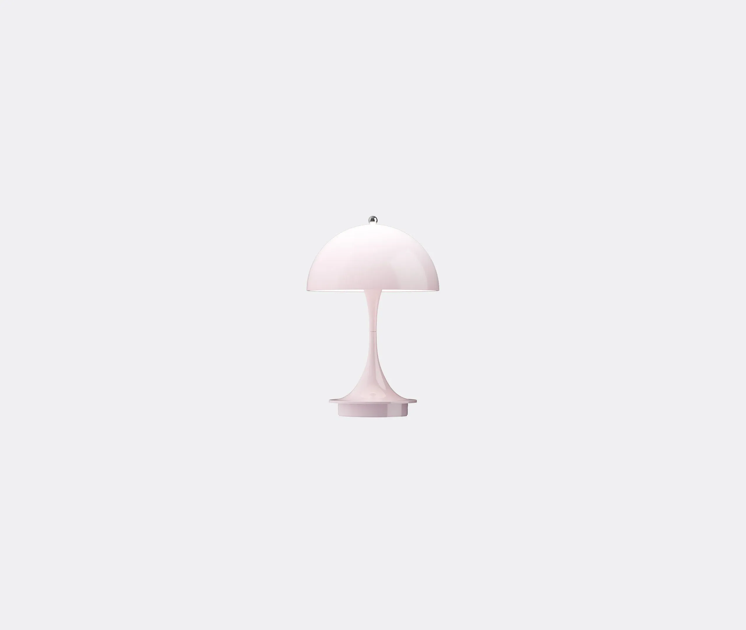 Portable LED Table Lamp with Touch Control - Rose