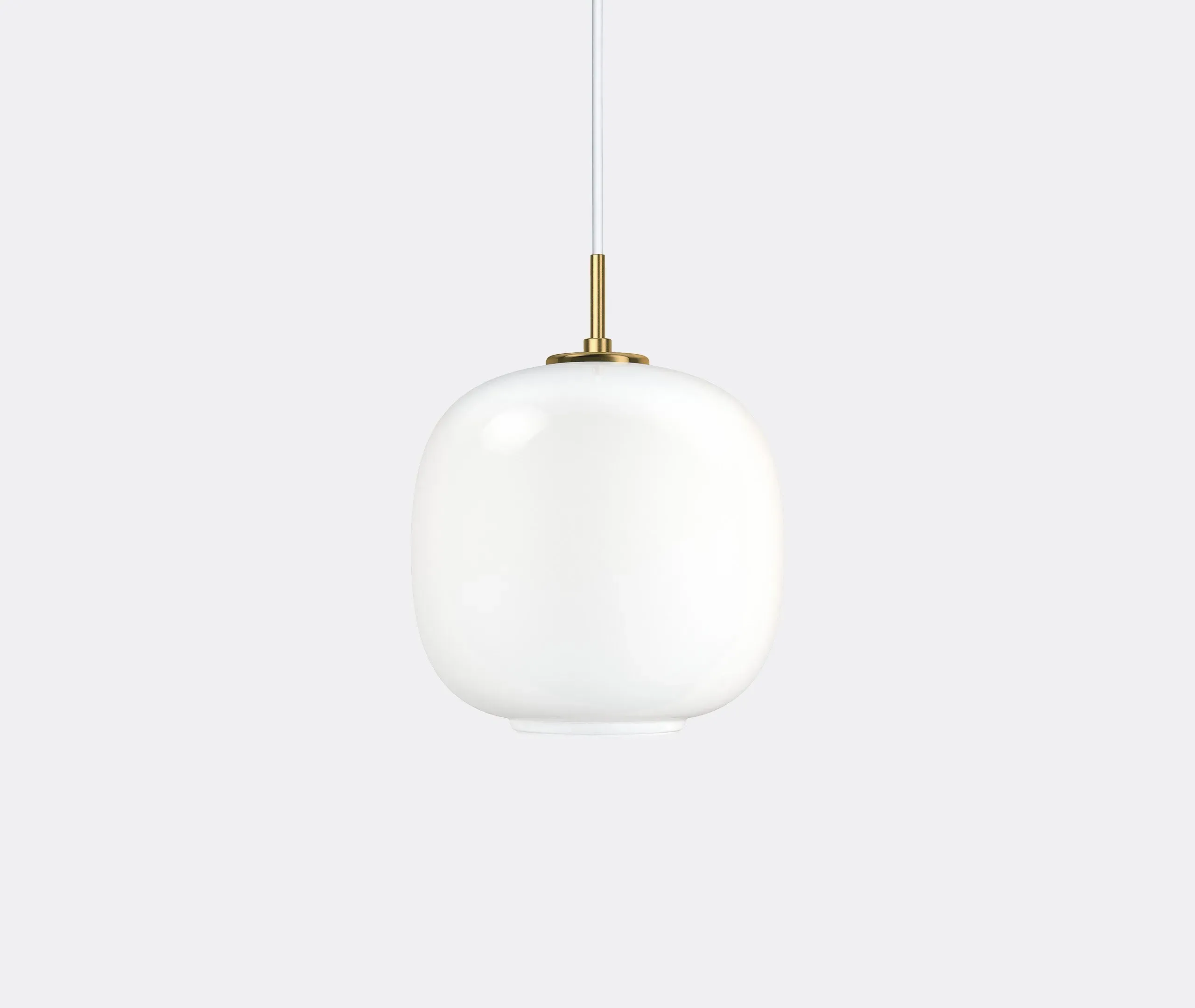 VL45 Radiohus Pendant Lamp EU/UK Plug - Brass, Glass image
