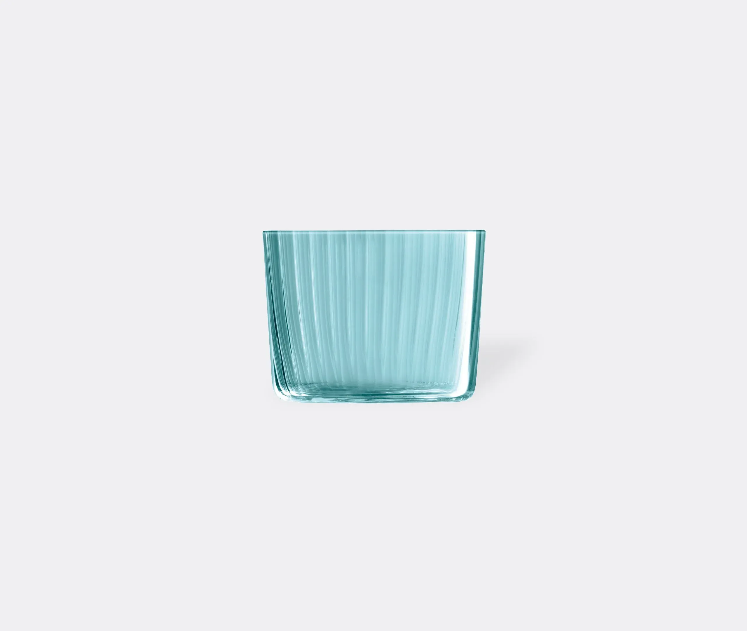 4-Piece Tealight Holder Set - Blue, Glass