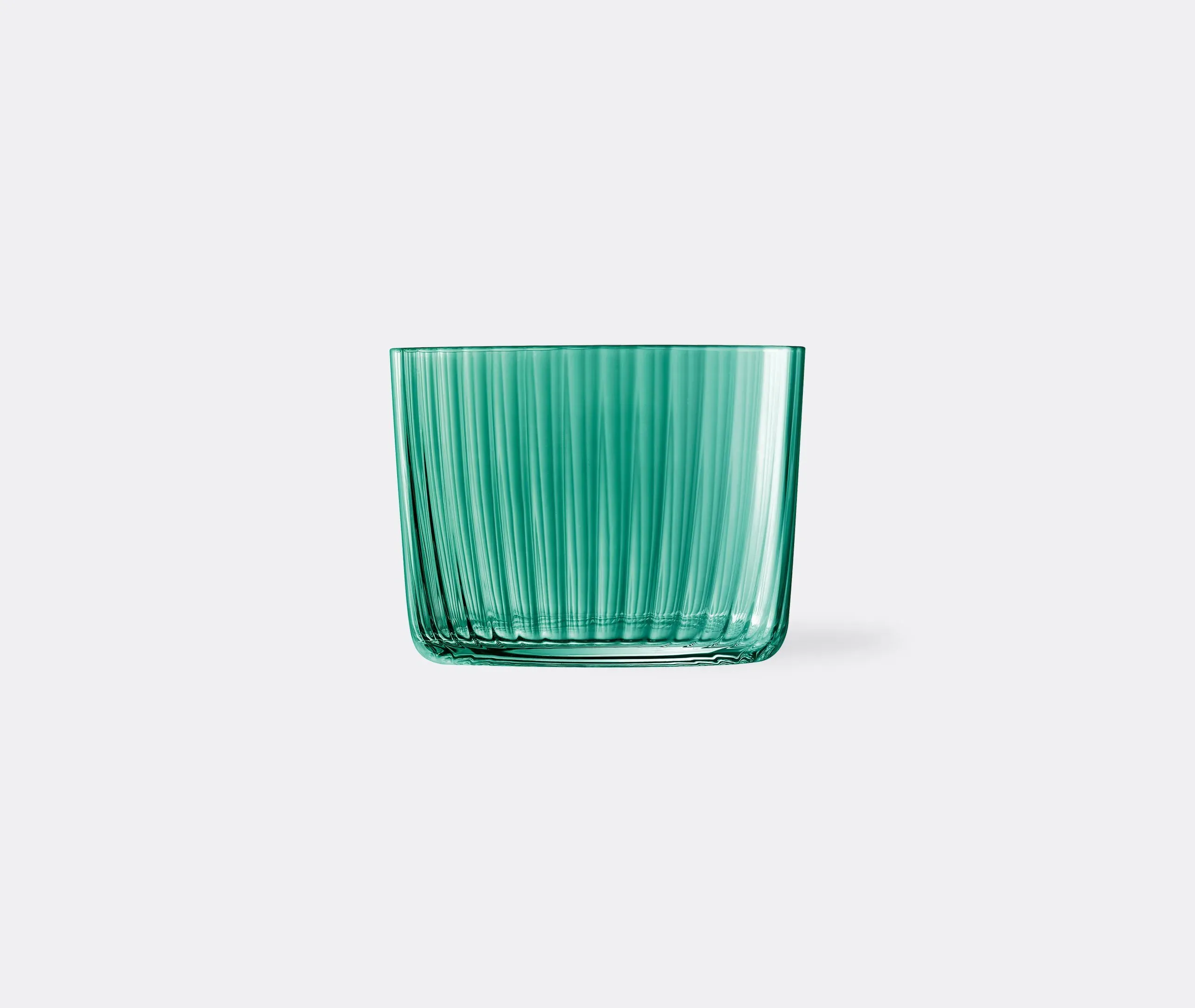 4-Piece Tealight Holder Set - Green, Glass