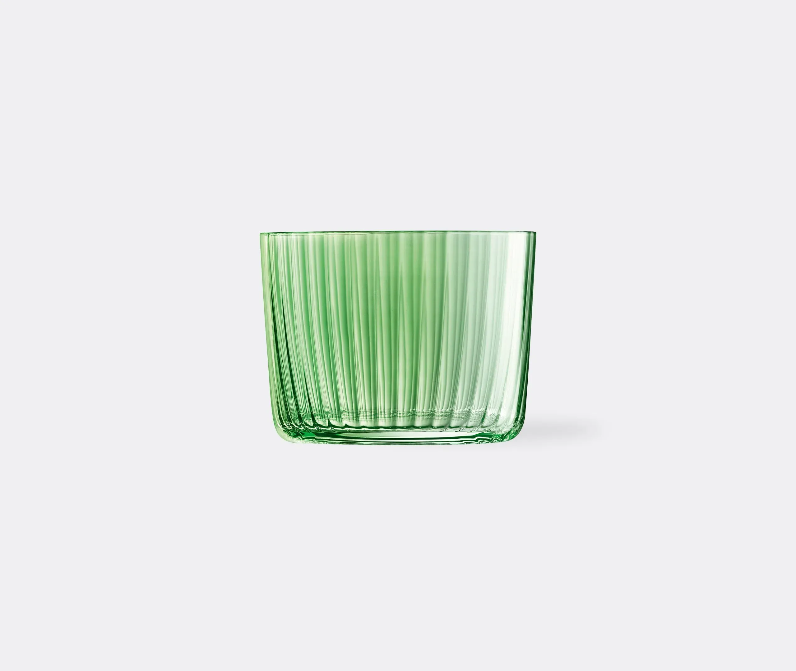 4-Piece Tealight Holder Set - Green, Glass