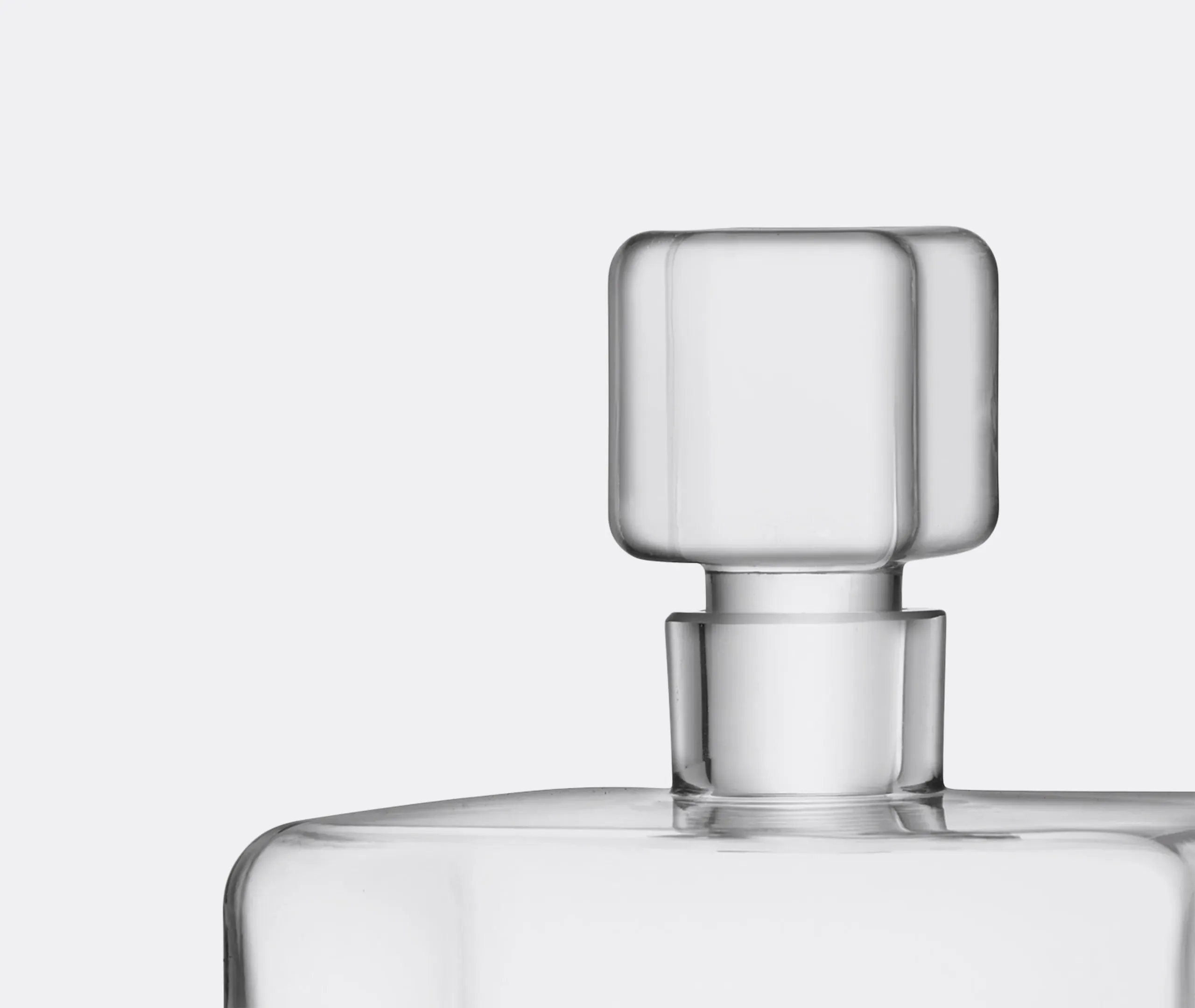 Cask Whiskey Decanter - Clear