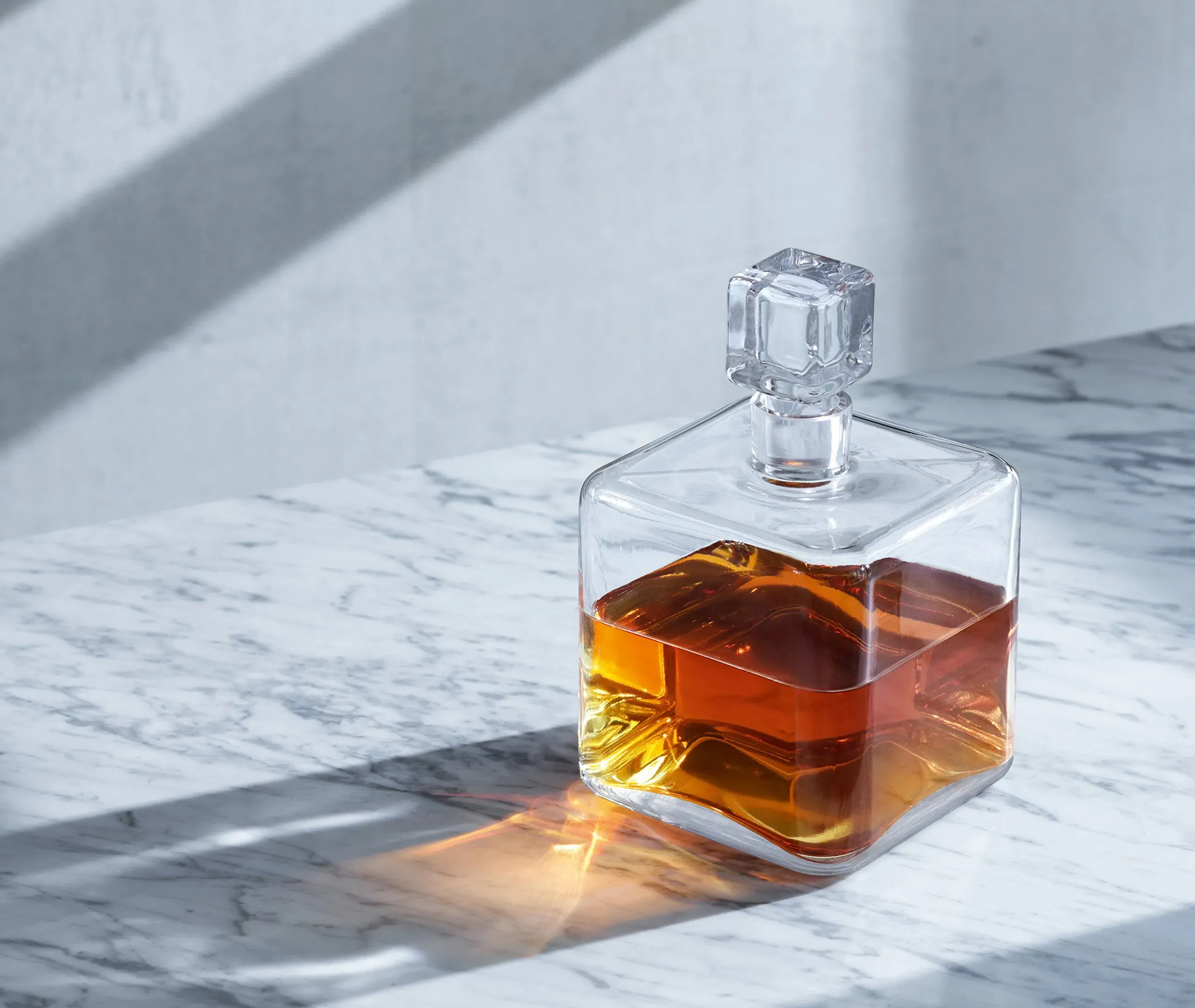 Cask Whiskey Decanter - Clear