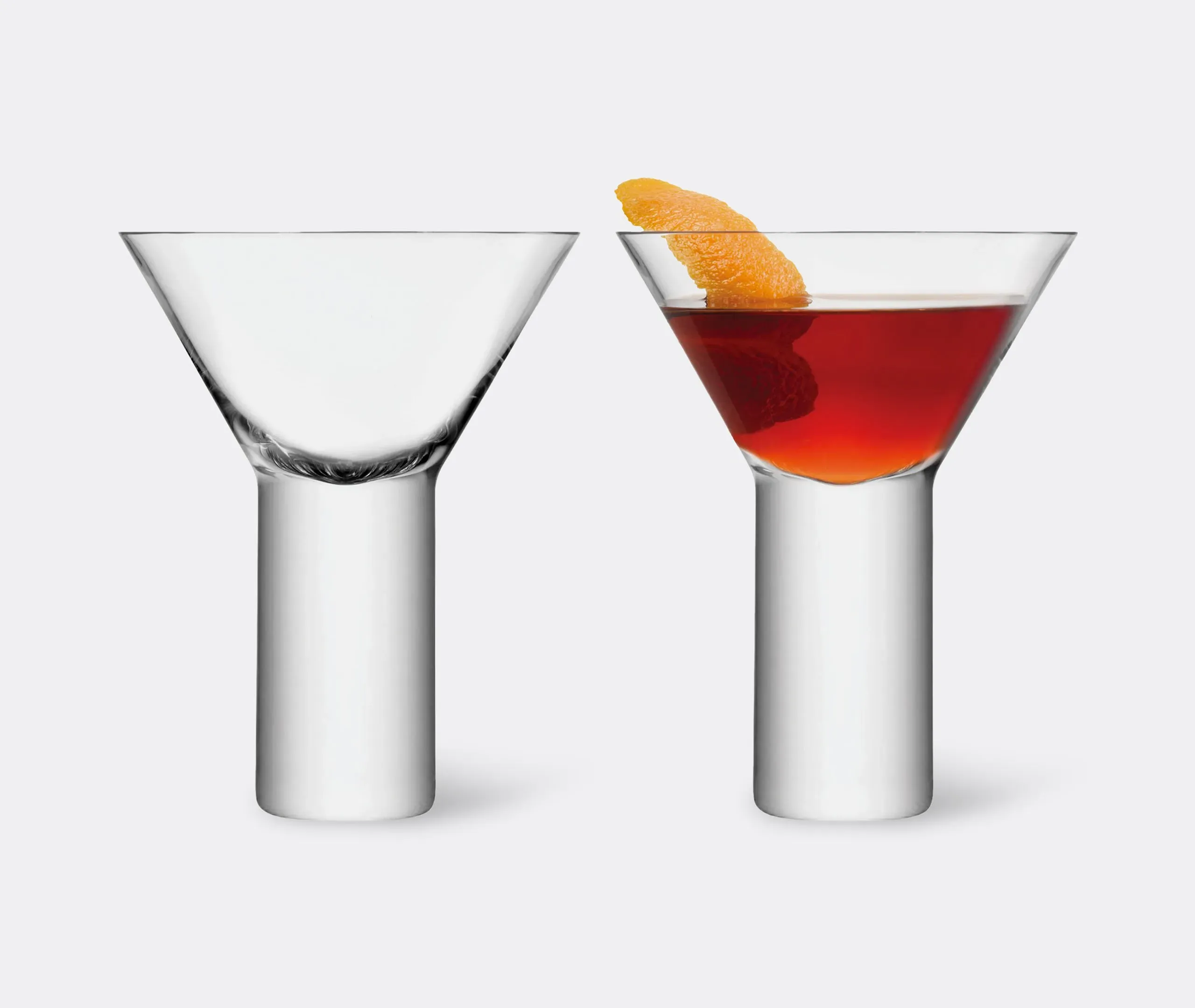 Cocktail Glass Set of 2 - Clear, Glass