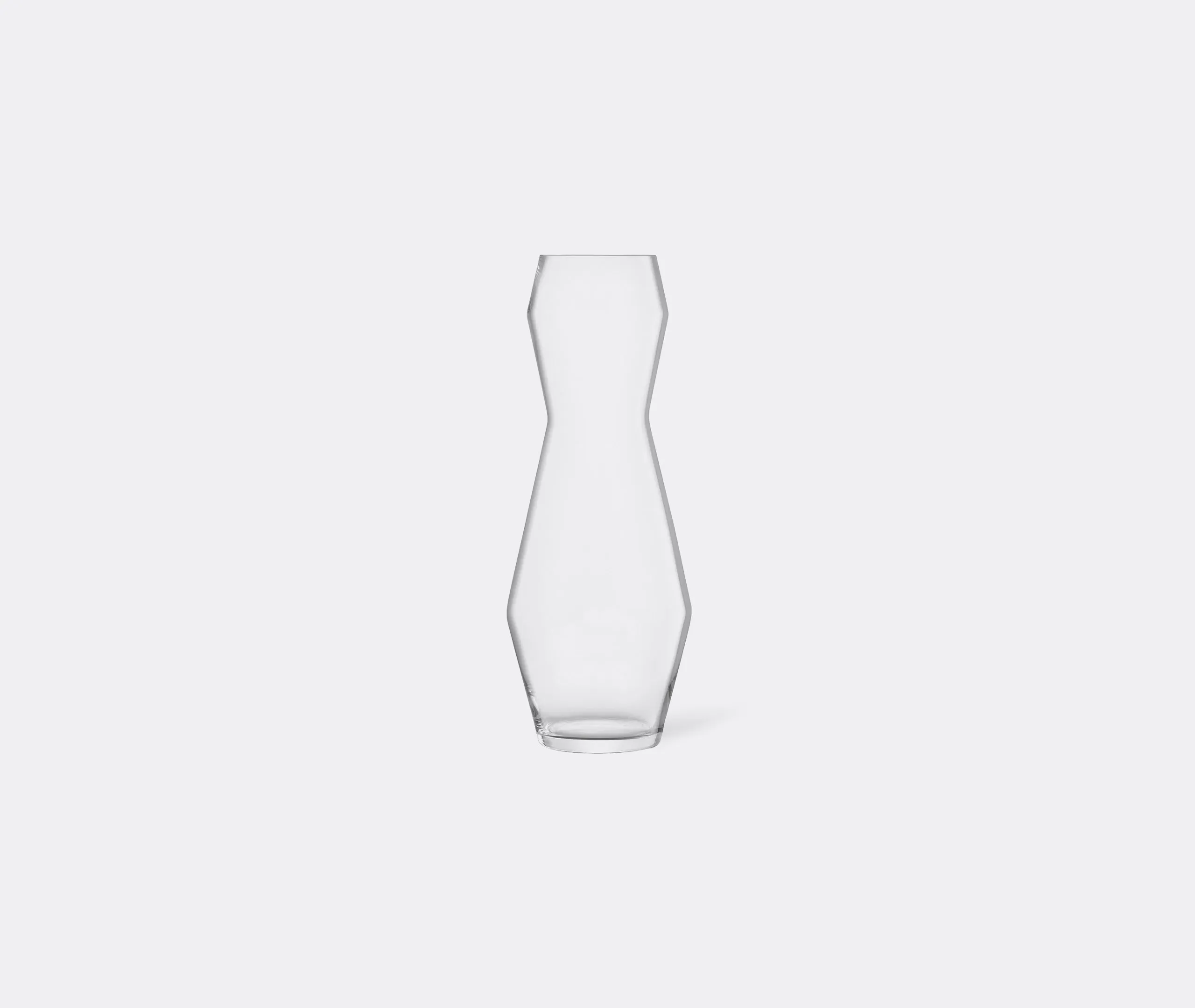 Extra Large Hourglass Vase - Clear, Glass