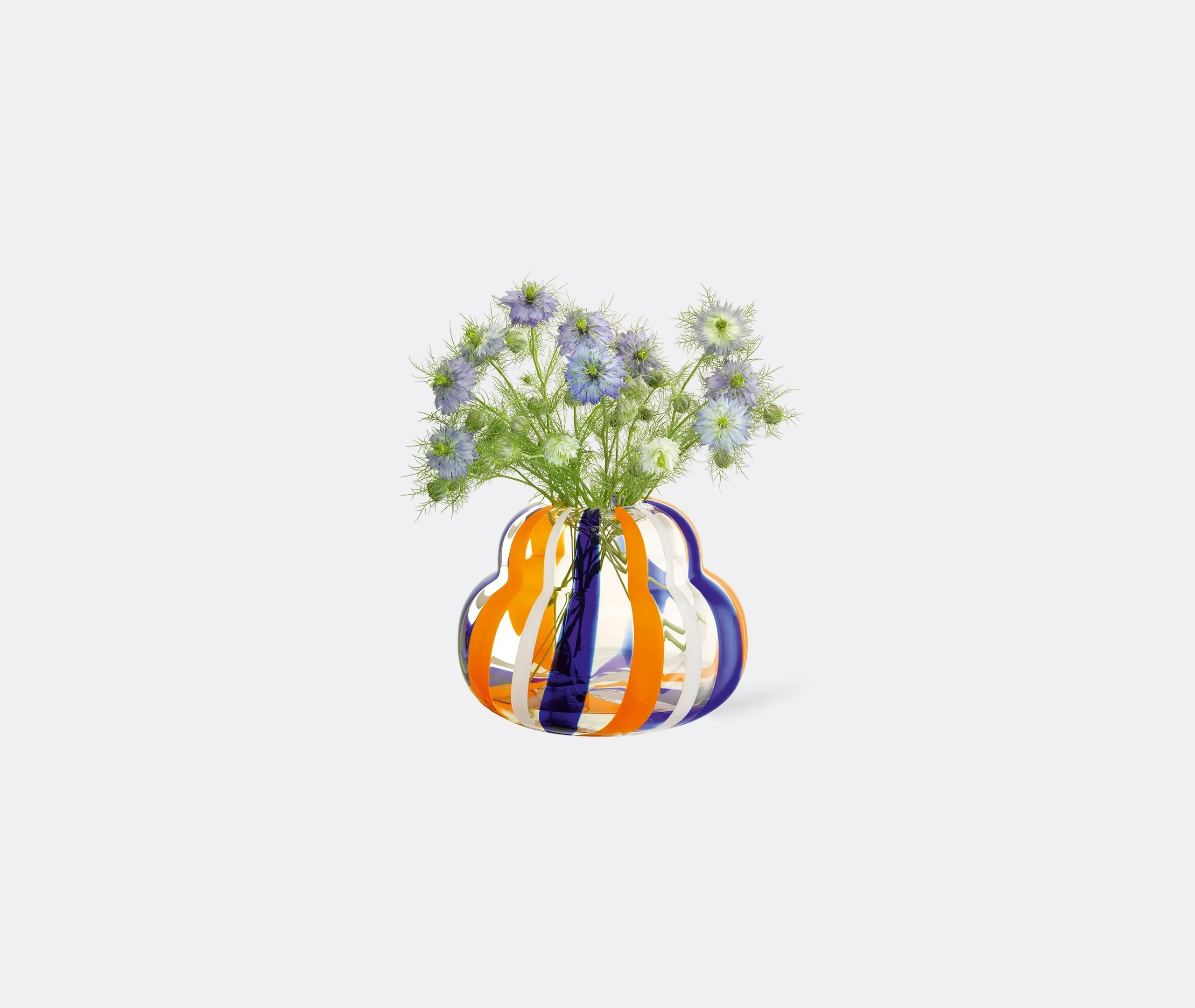 Folk Vase - Multicolor, Glass
