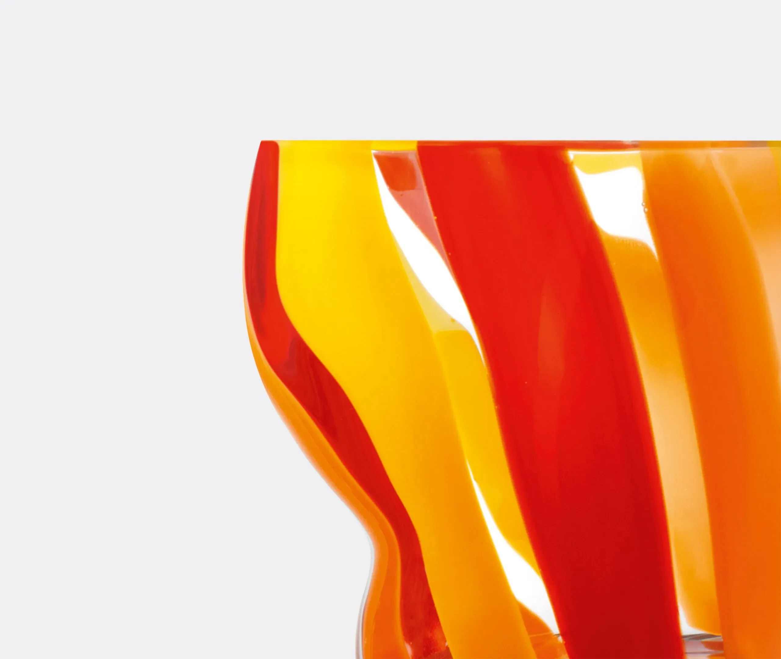 Folk Wine Glass Set of Two - Multicolor