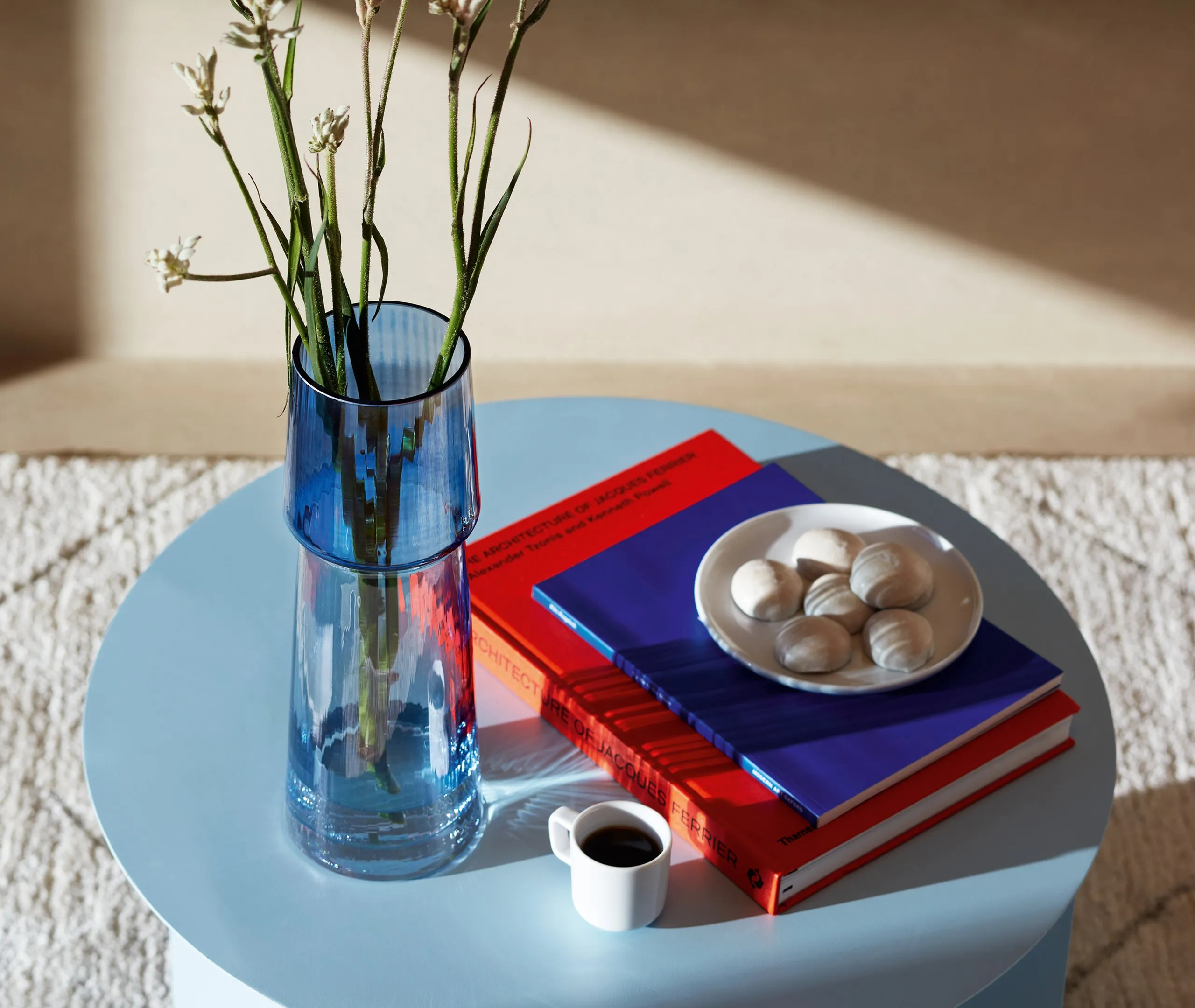 Gems Extra Large Vase - Sapphire