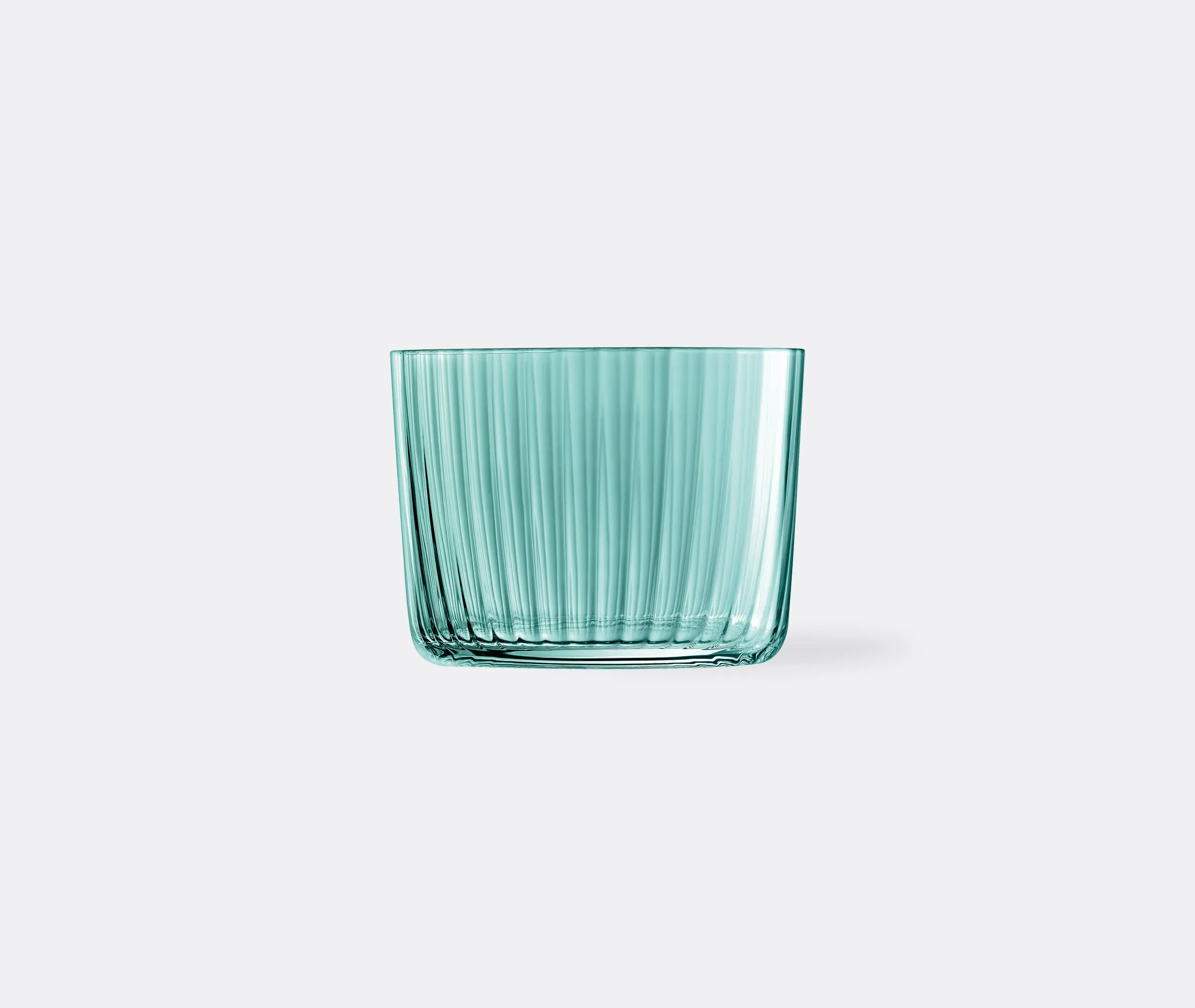 Gems Tealight Holder Set of Four - Green, Glass