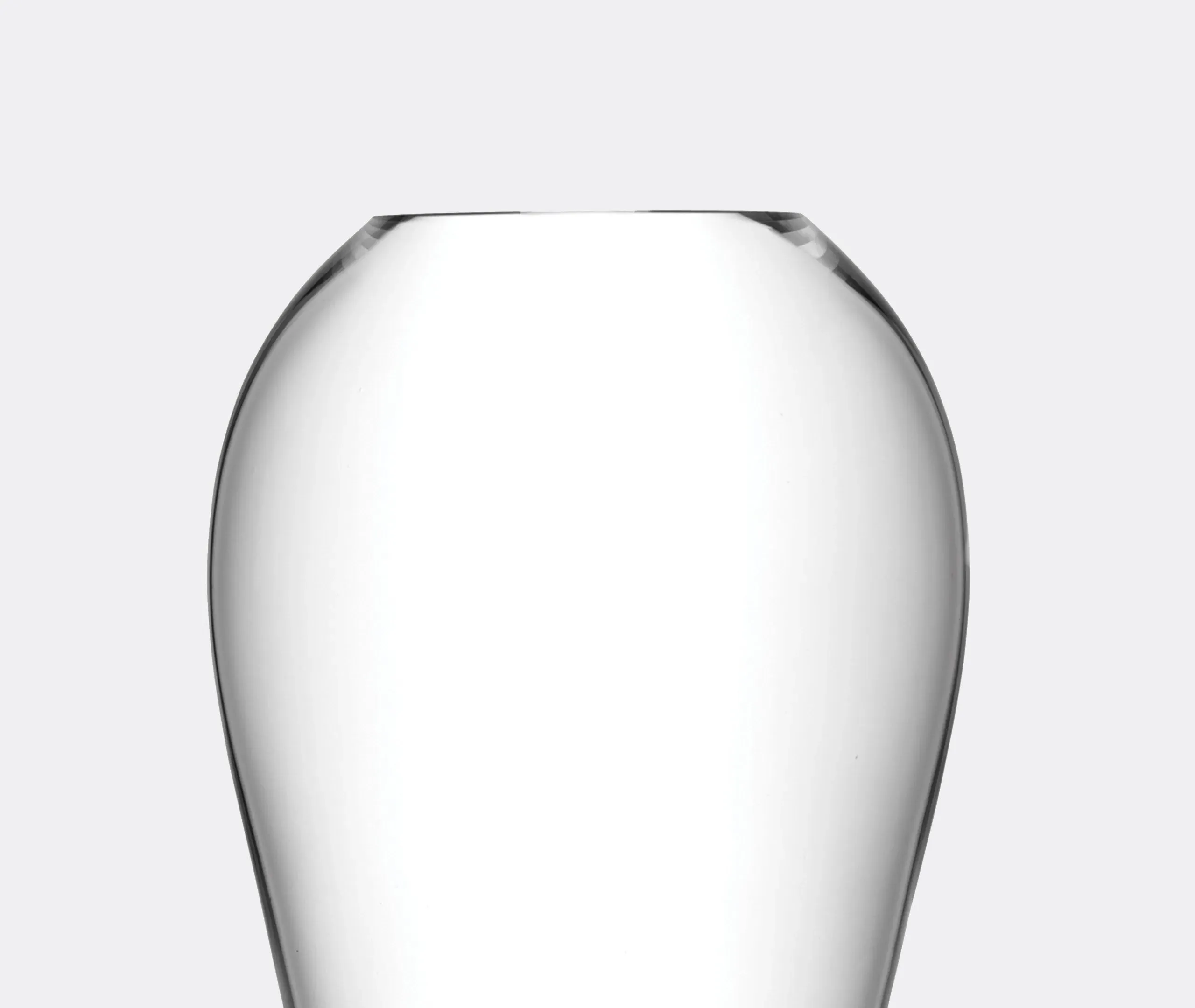 Grand Bouquet Vase - Clear, Mouthblown Glass