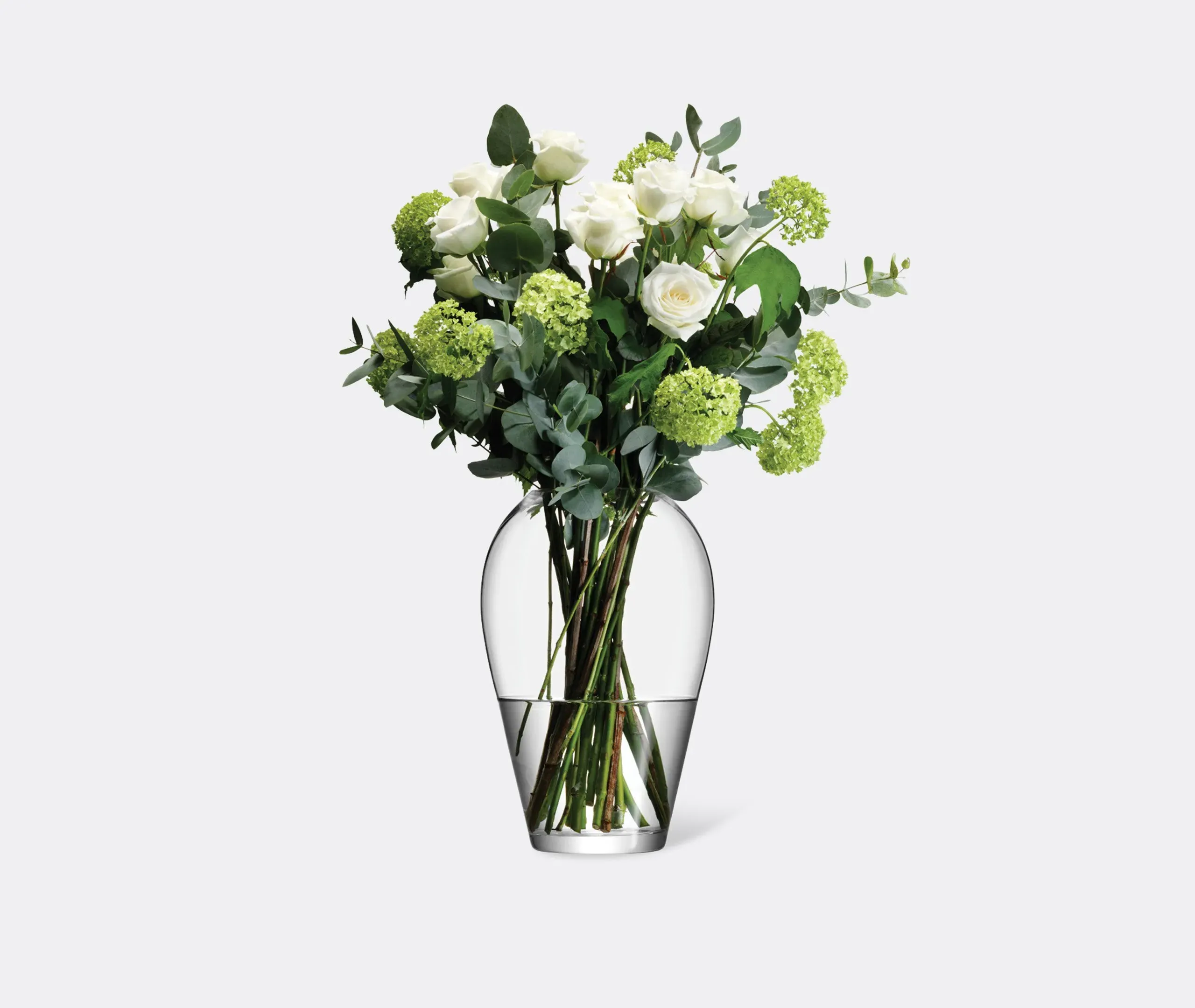 Grand Bouquet Vase - Clear, Mouthblown Glass