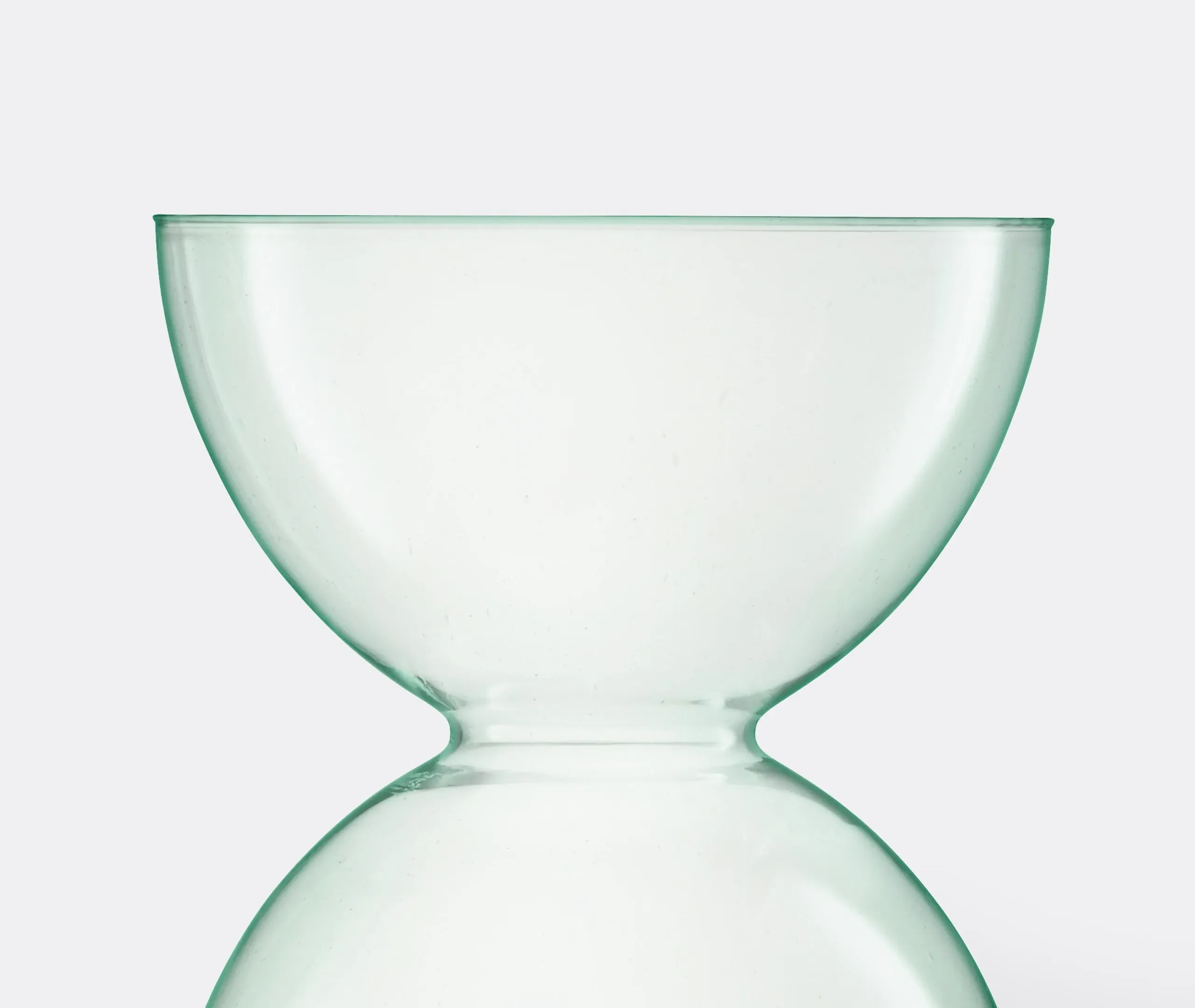 Medium Vase - Clear, Recycled Glass