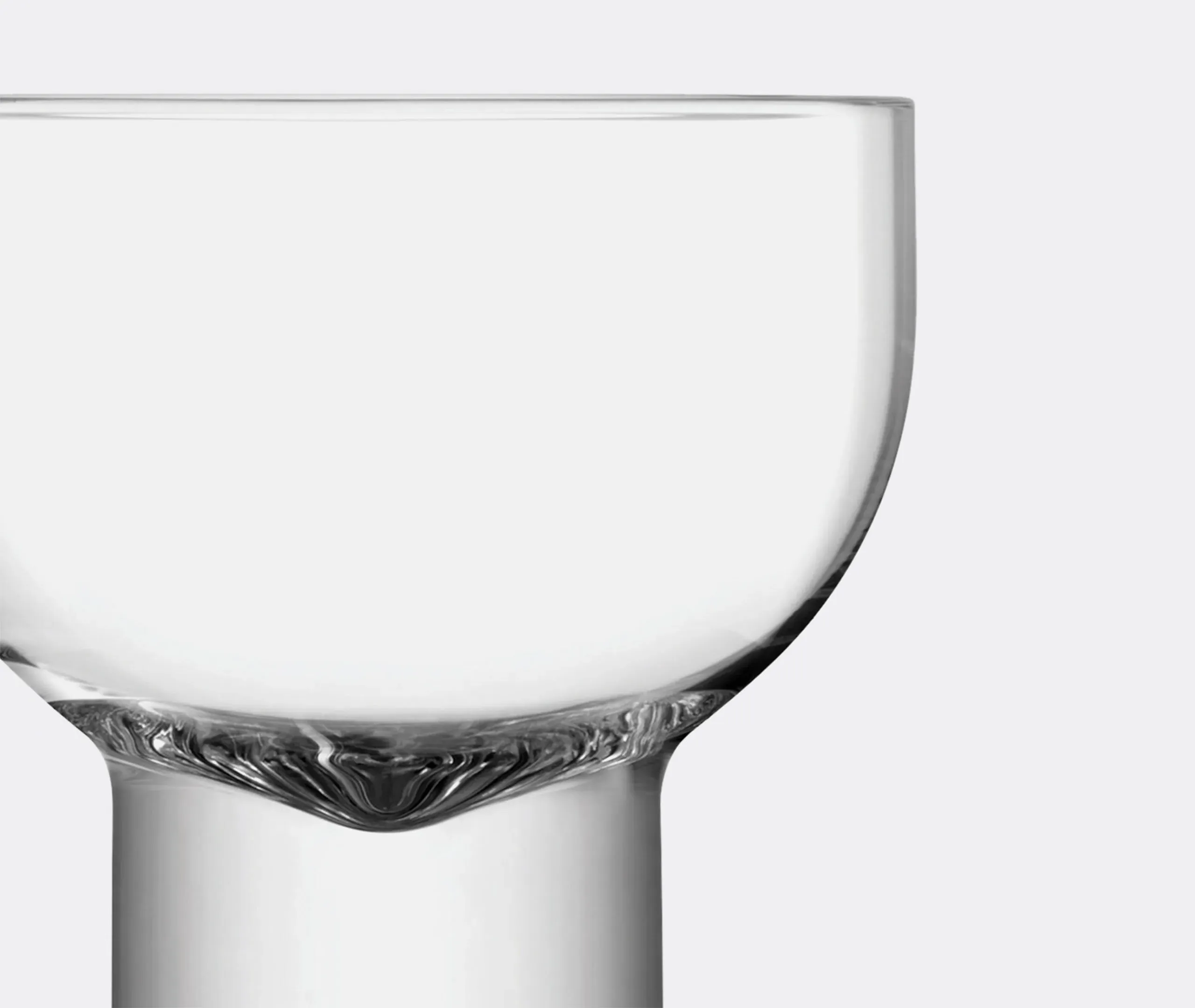 Nick & Nora Glass Set of 2 - Clear, Glass