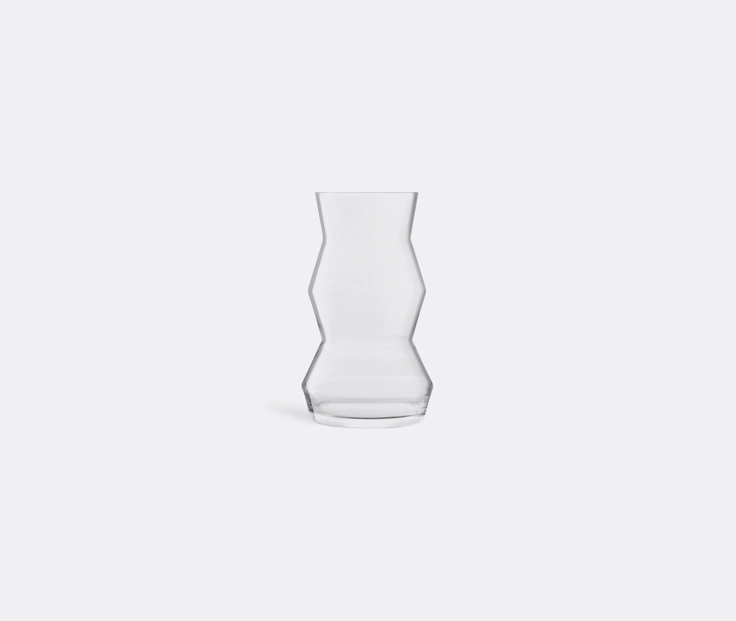 Sculpt Large Vase - Clear