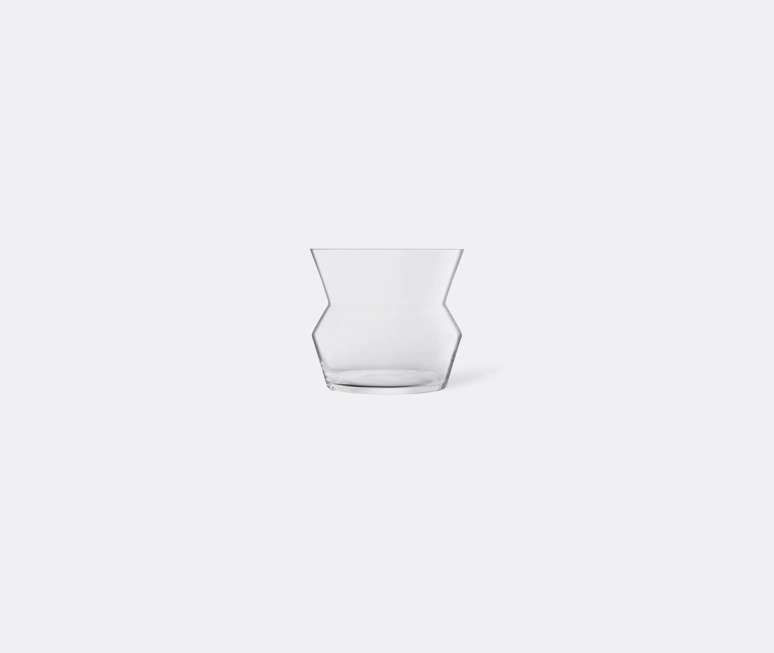 Sculpt Medium Vase - Clear