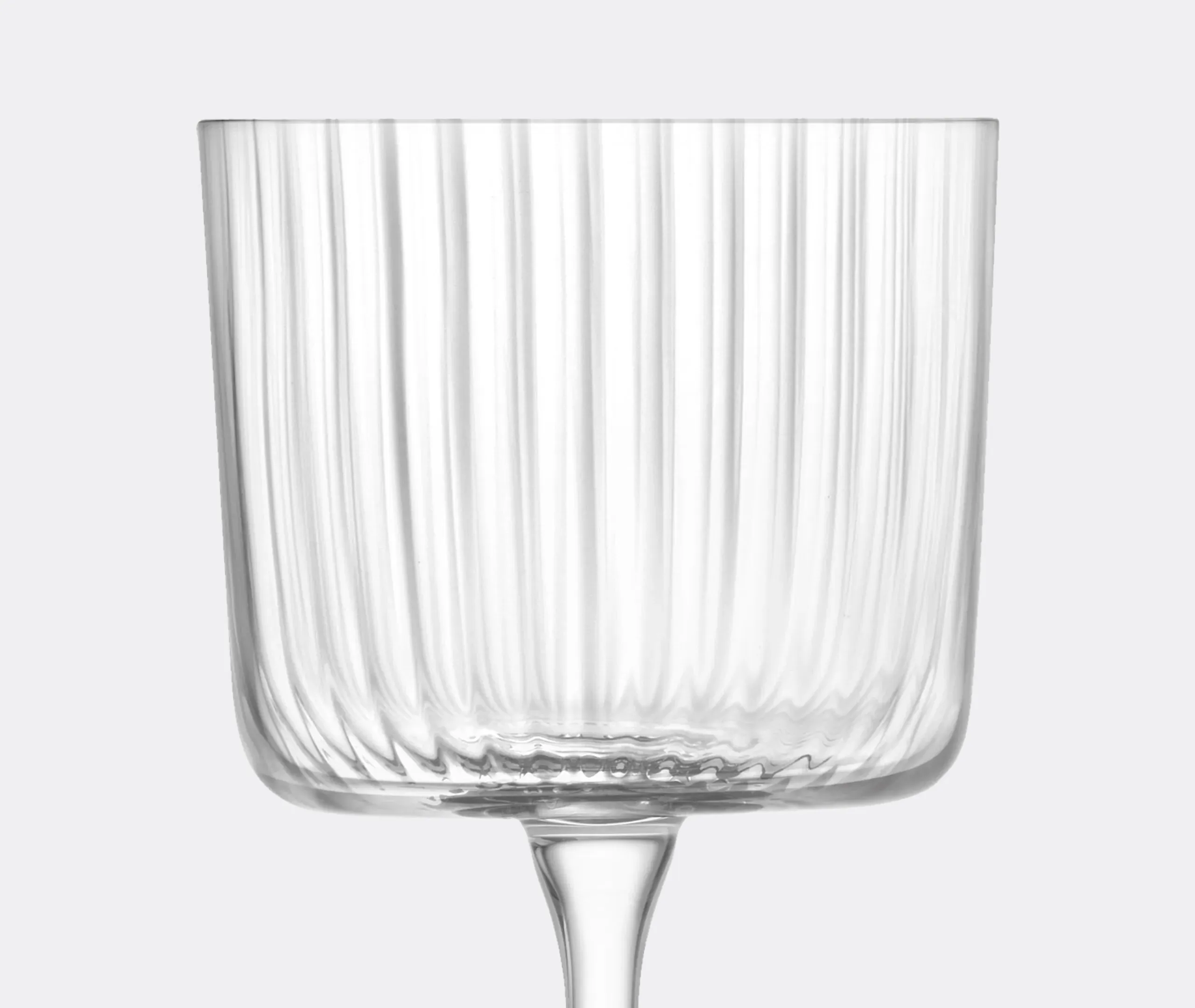 Set of 4 Wine Glasses - Clear, Glass