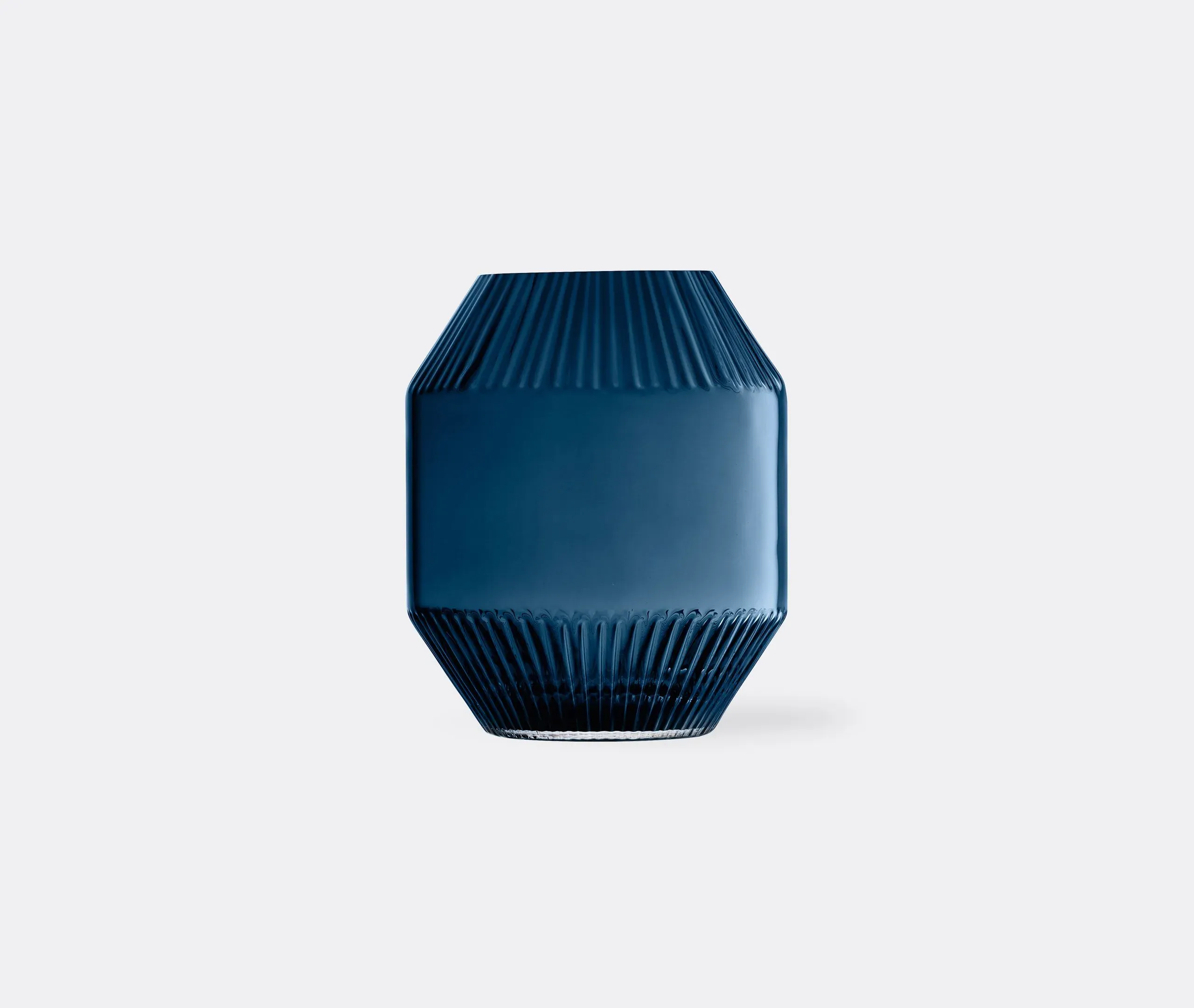 Small Rotunda Vase - Blue, Glass image