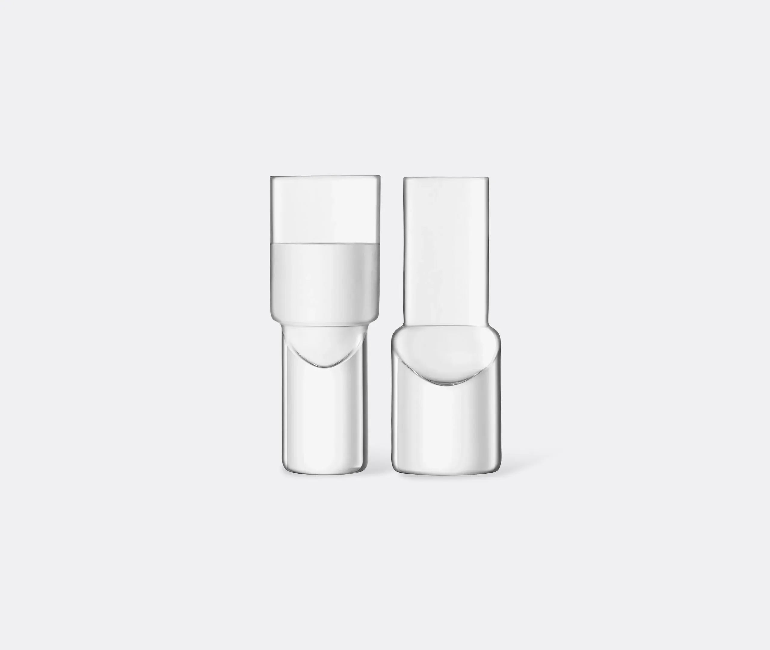 Vodka Set of 2 Shot Glasses - Clear Glass product