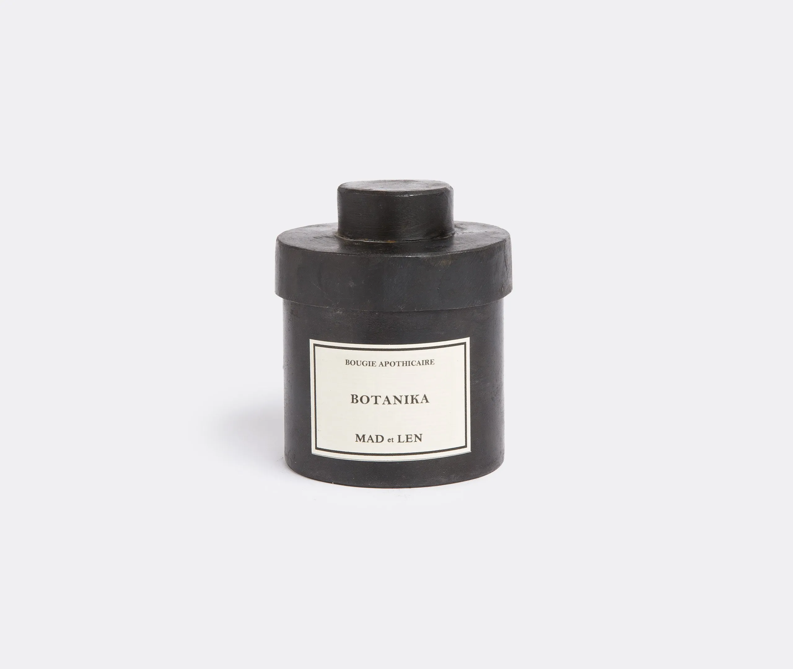 Botanika Scented Candle - Black, Natural Wax image