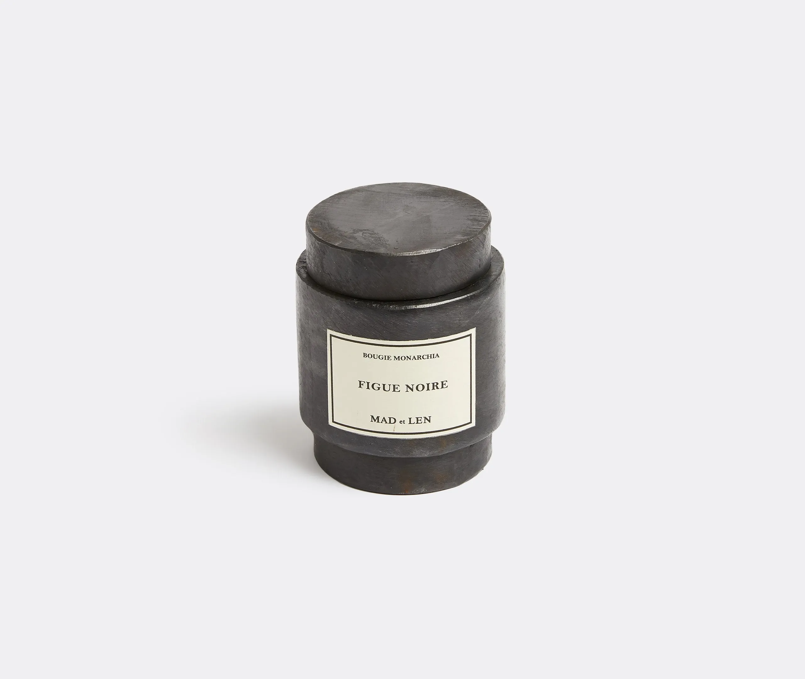 Figue Noire Scented Candle - Black, Natural Wax