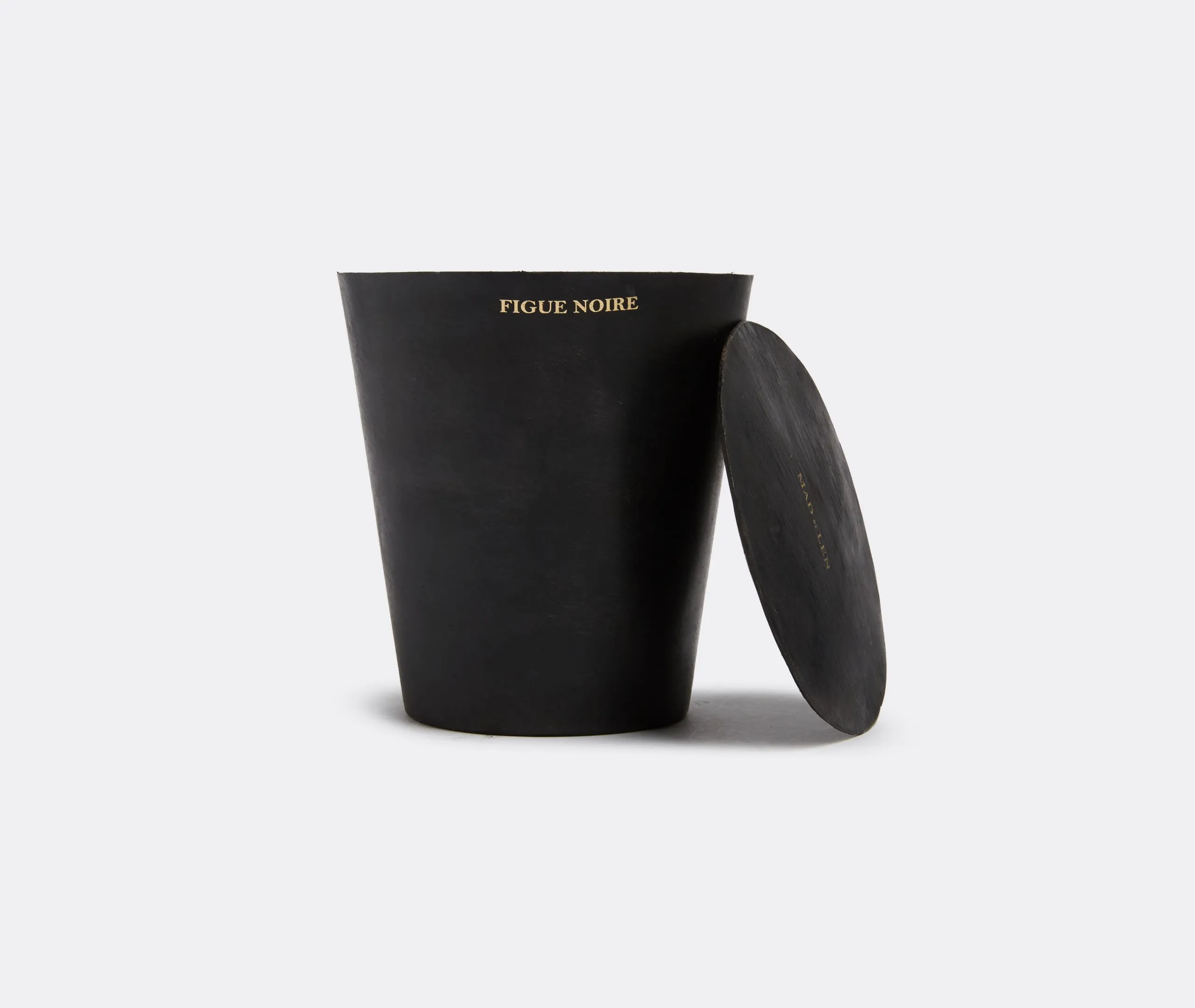 Figue Noire Scented Candle - Black, Natural Wax