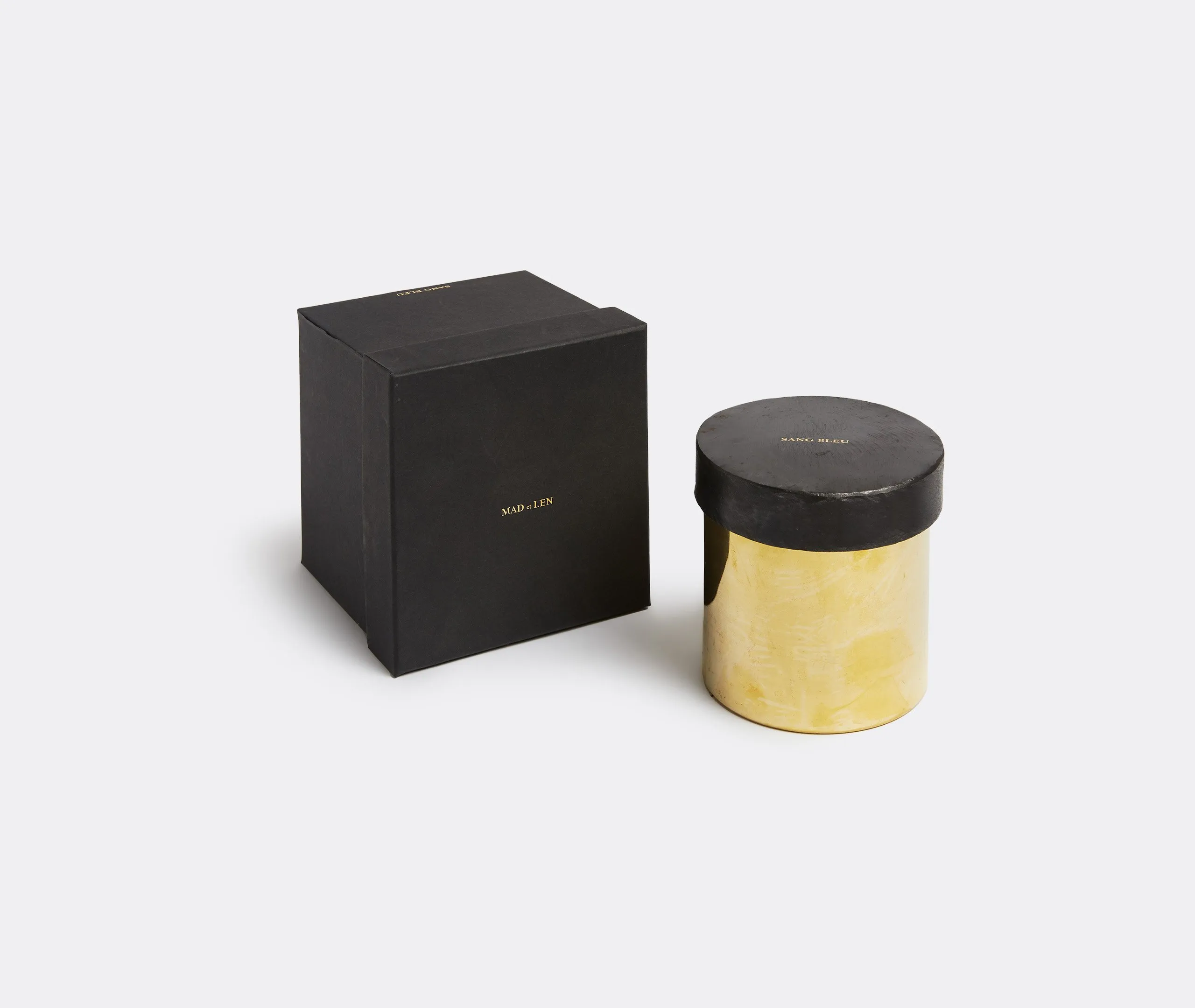 Fumiste Candle Sang Bleu - Black, Natural Wax