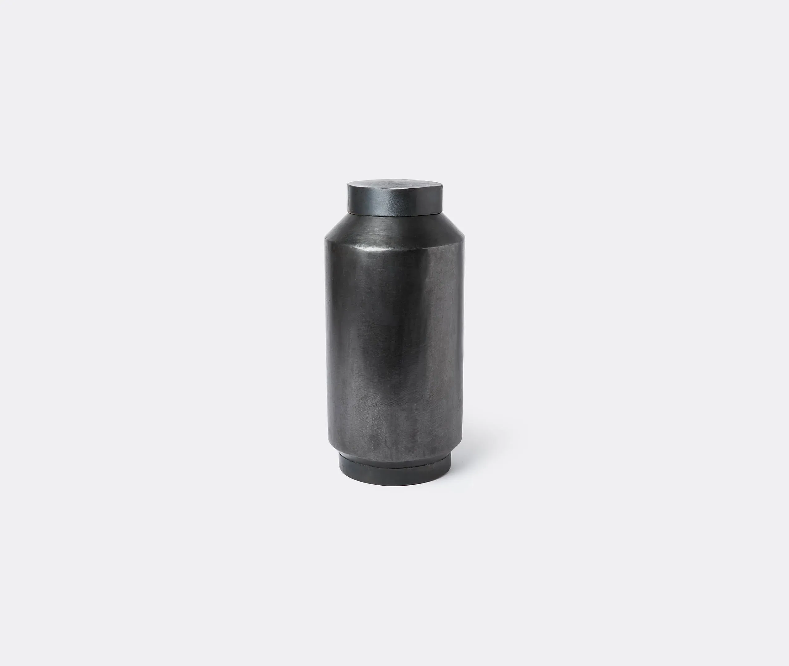 Grand Vase Hammered Finish - Black, Metal image