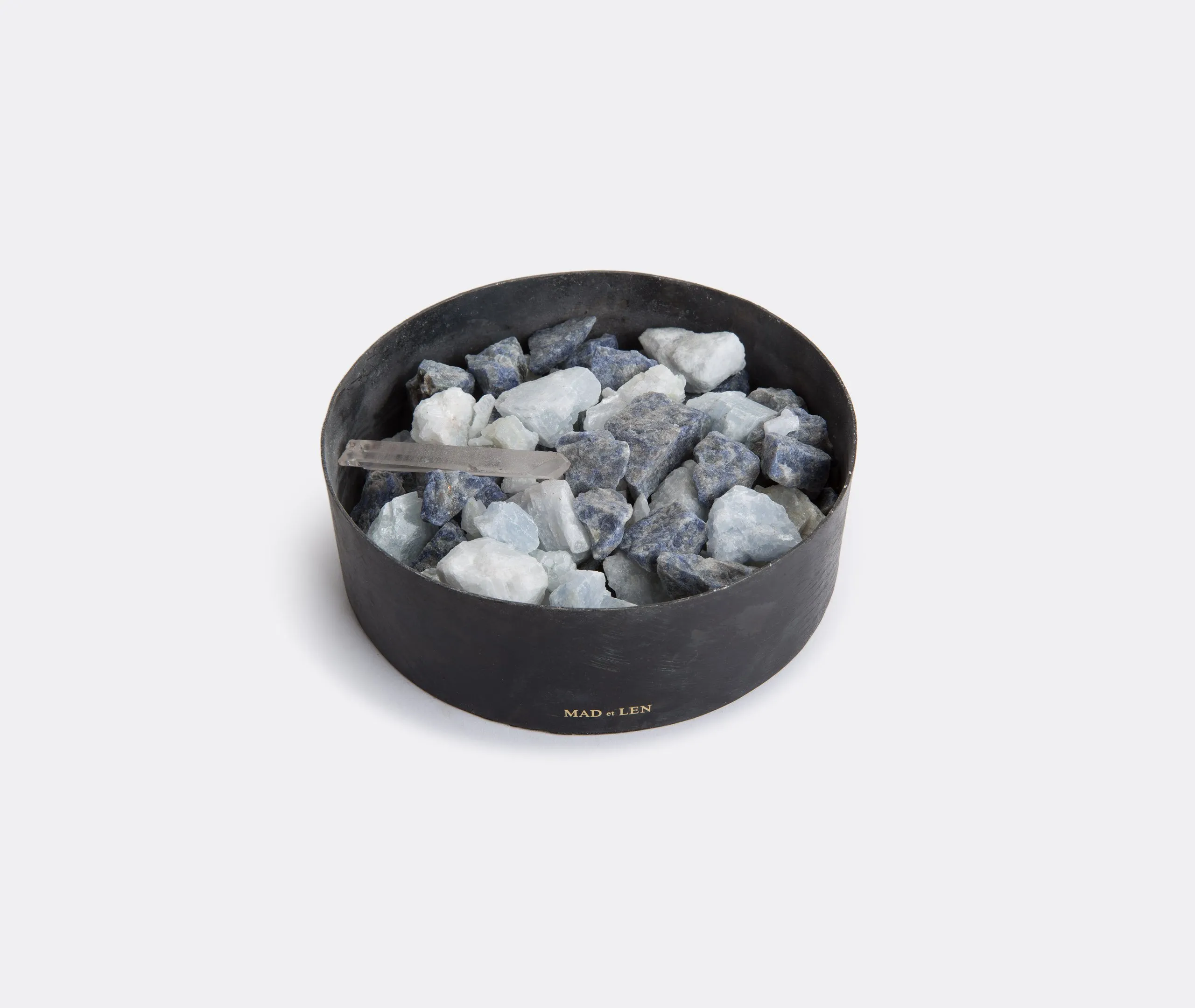 Large Pot Pourri Totem Ambre Nobile - Black, Iron