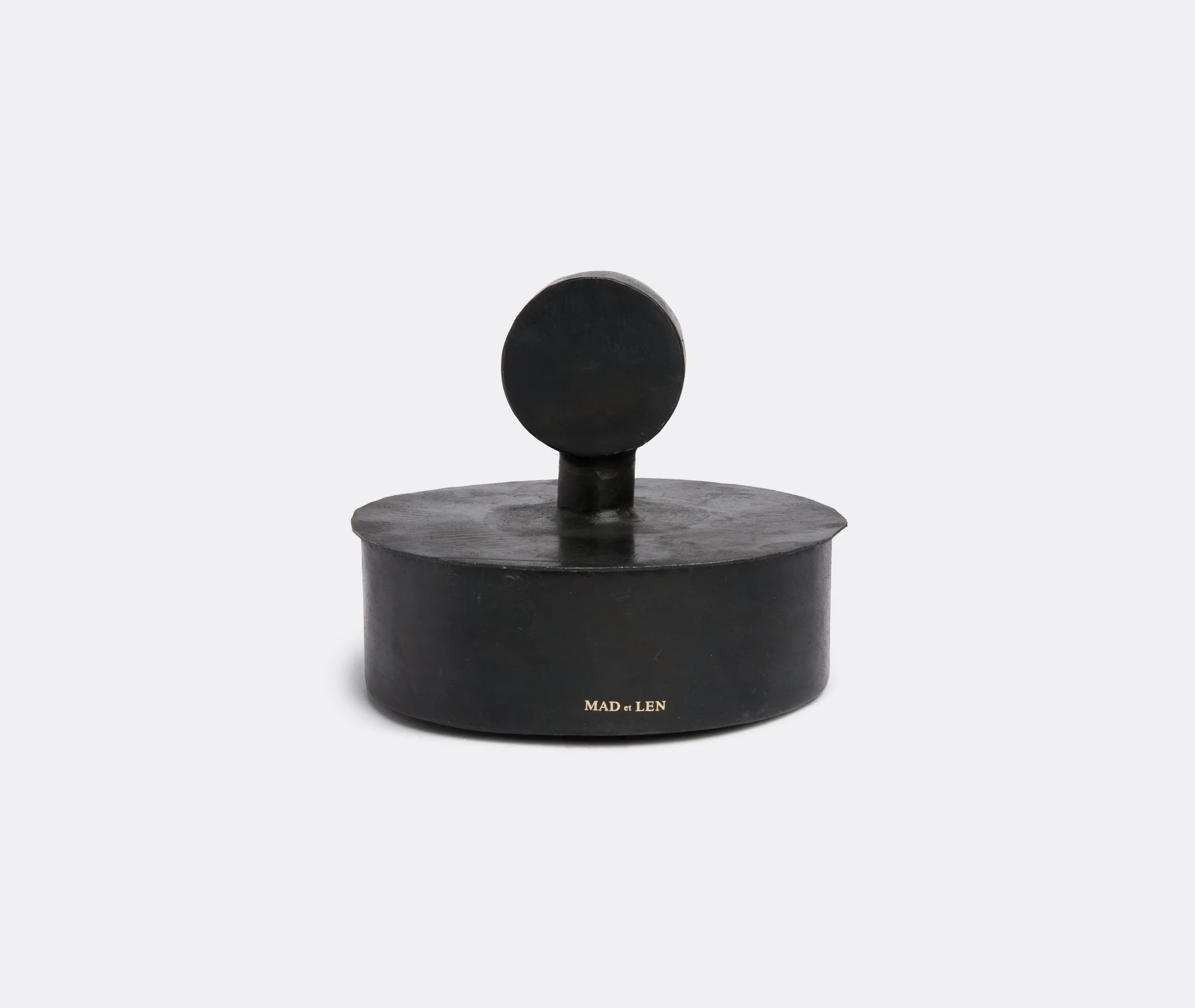 Large Pot Pourri Totem Spirituelle - Black, Iron