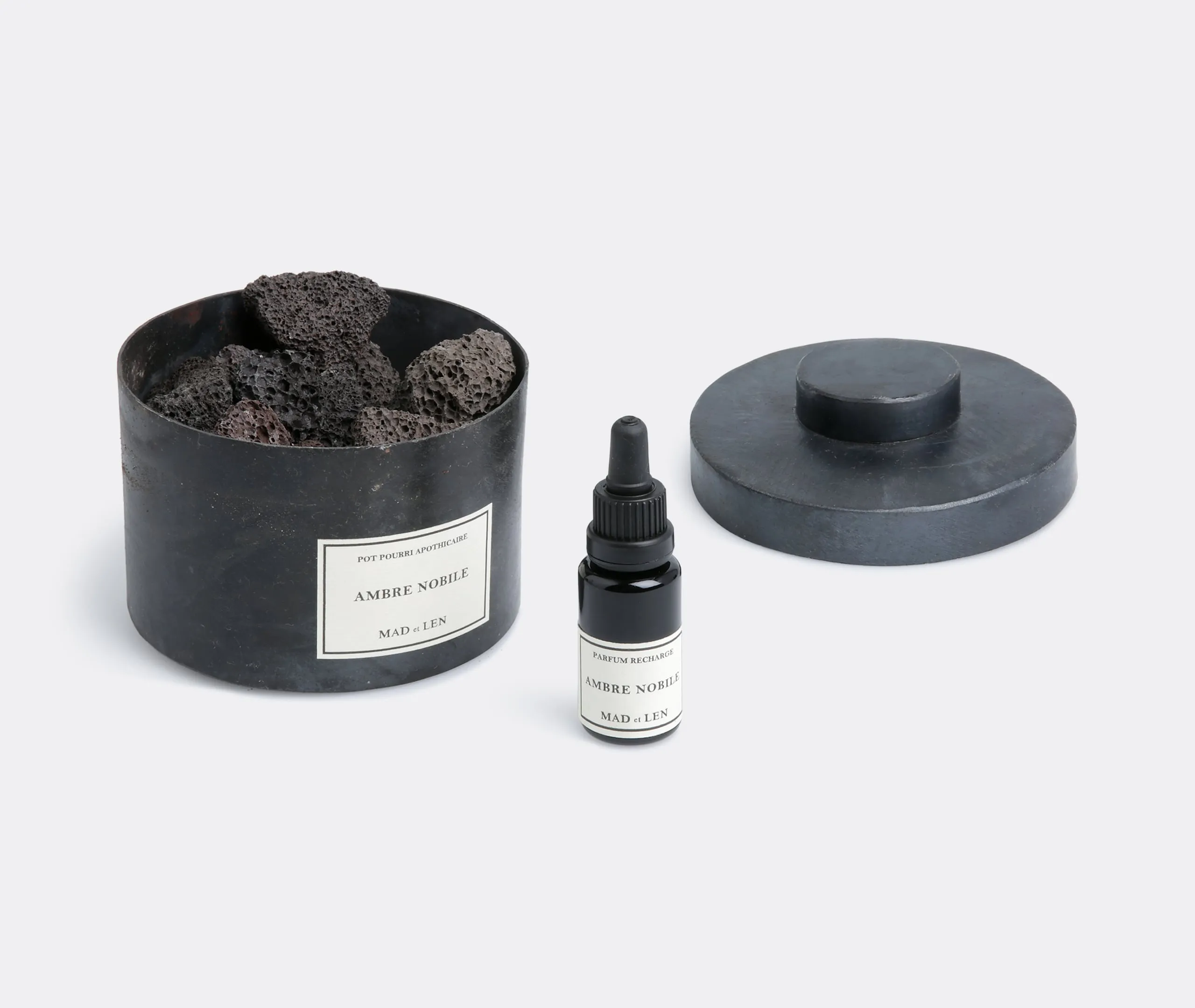 Mad et Len d'Apothicaire Pot Pourri Totem Ambre Nobile - Black product