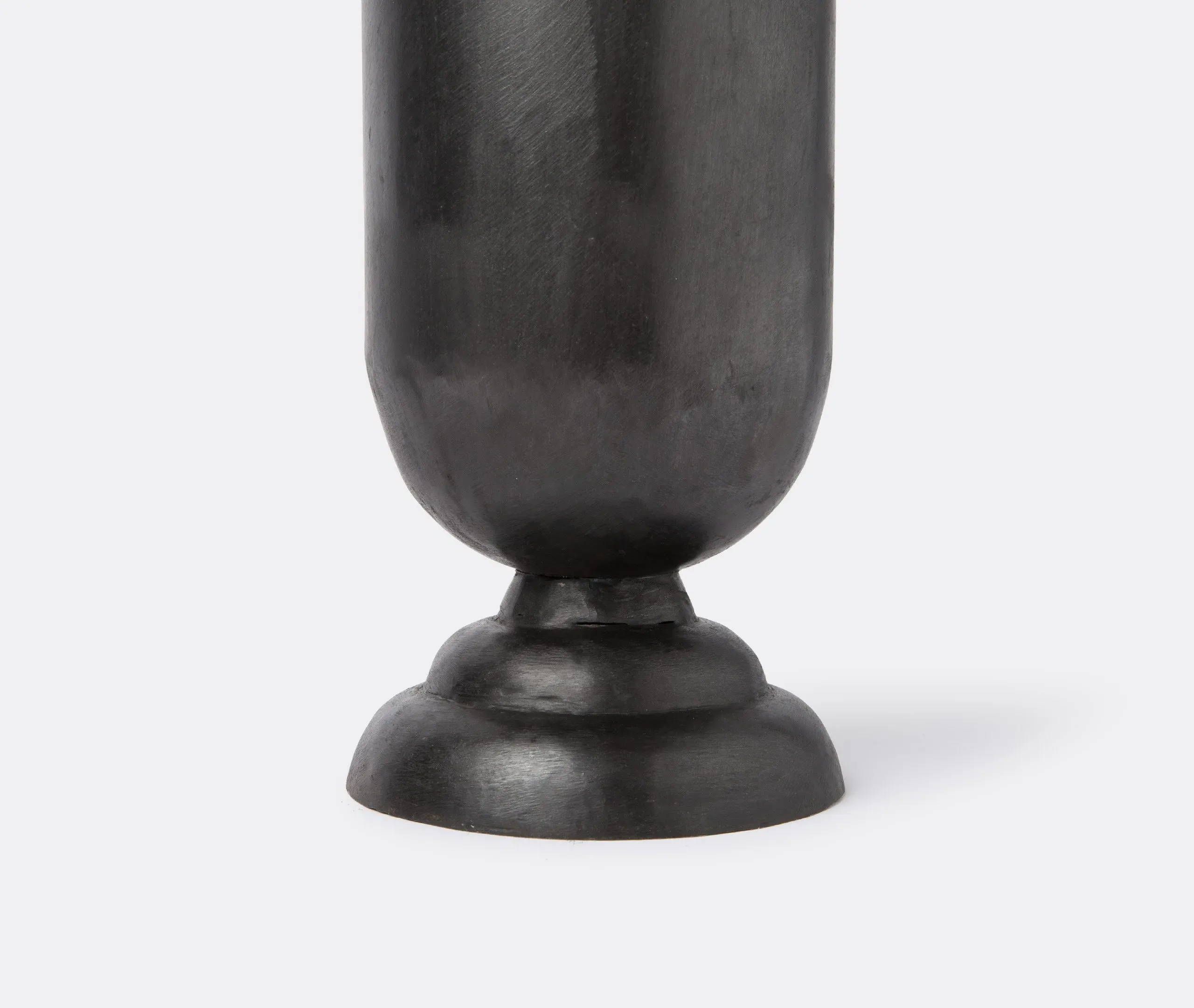 Medium Canister Vase with Lid - Black, Iron