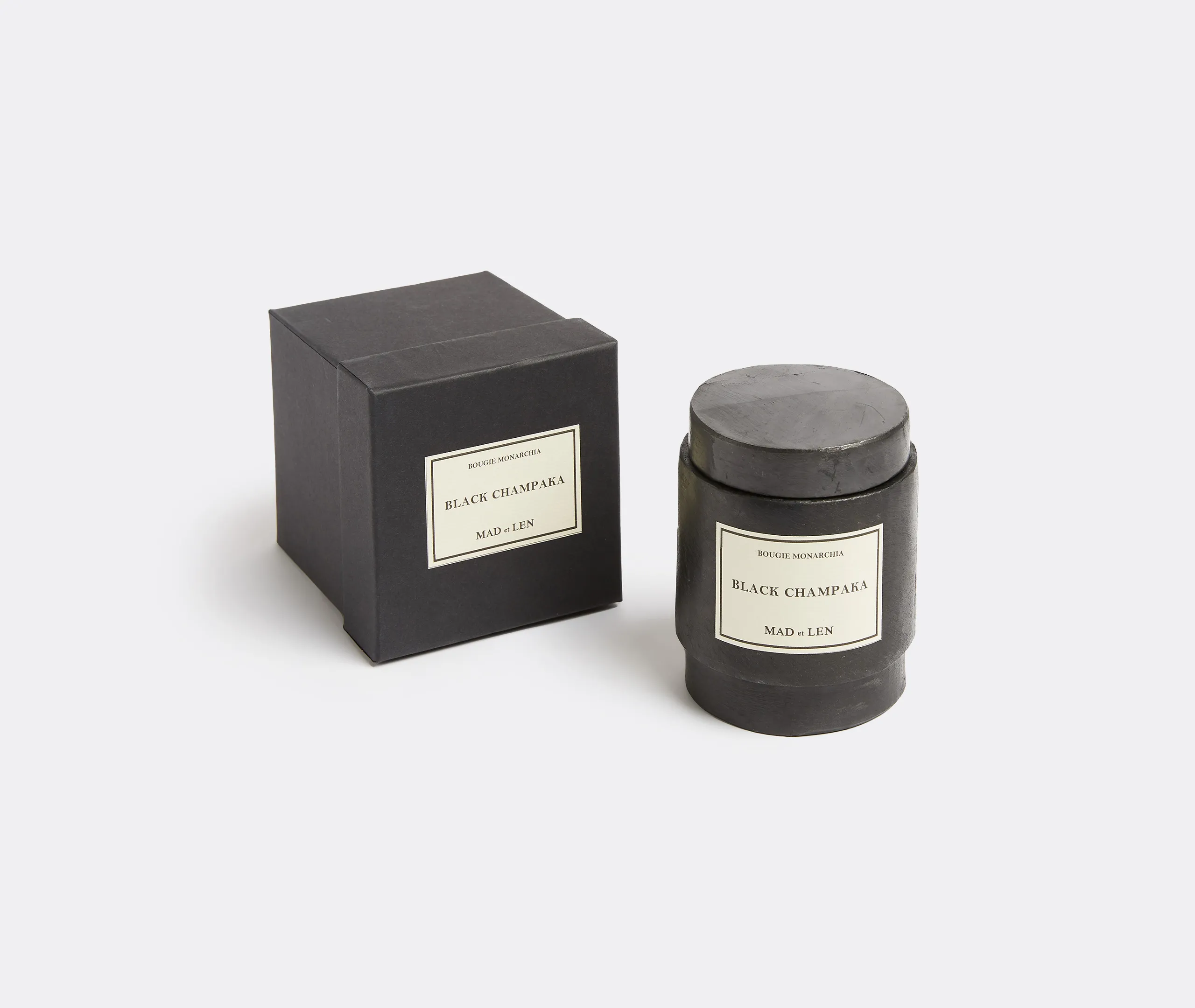 Monarchia Candle - Black Champaka