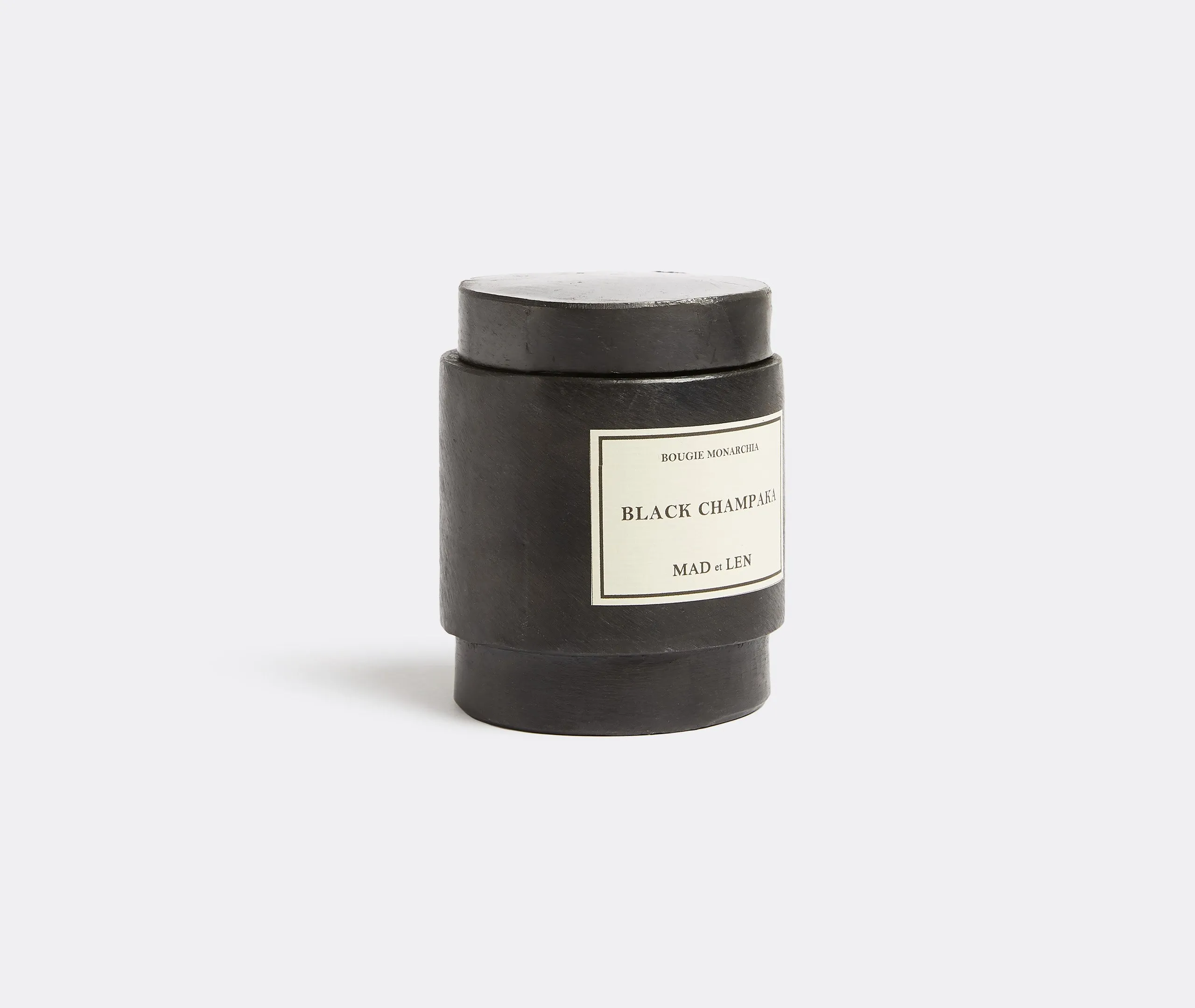 Monarchia Scented Candle - Black, Steel