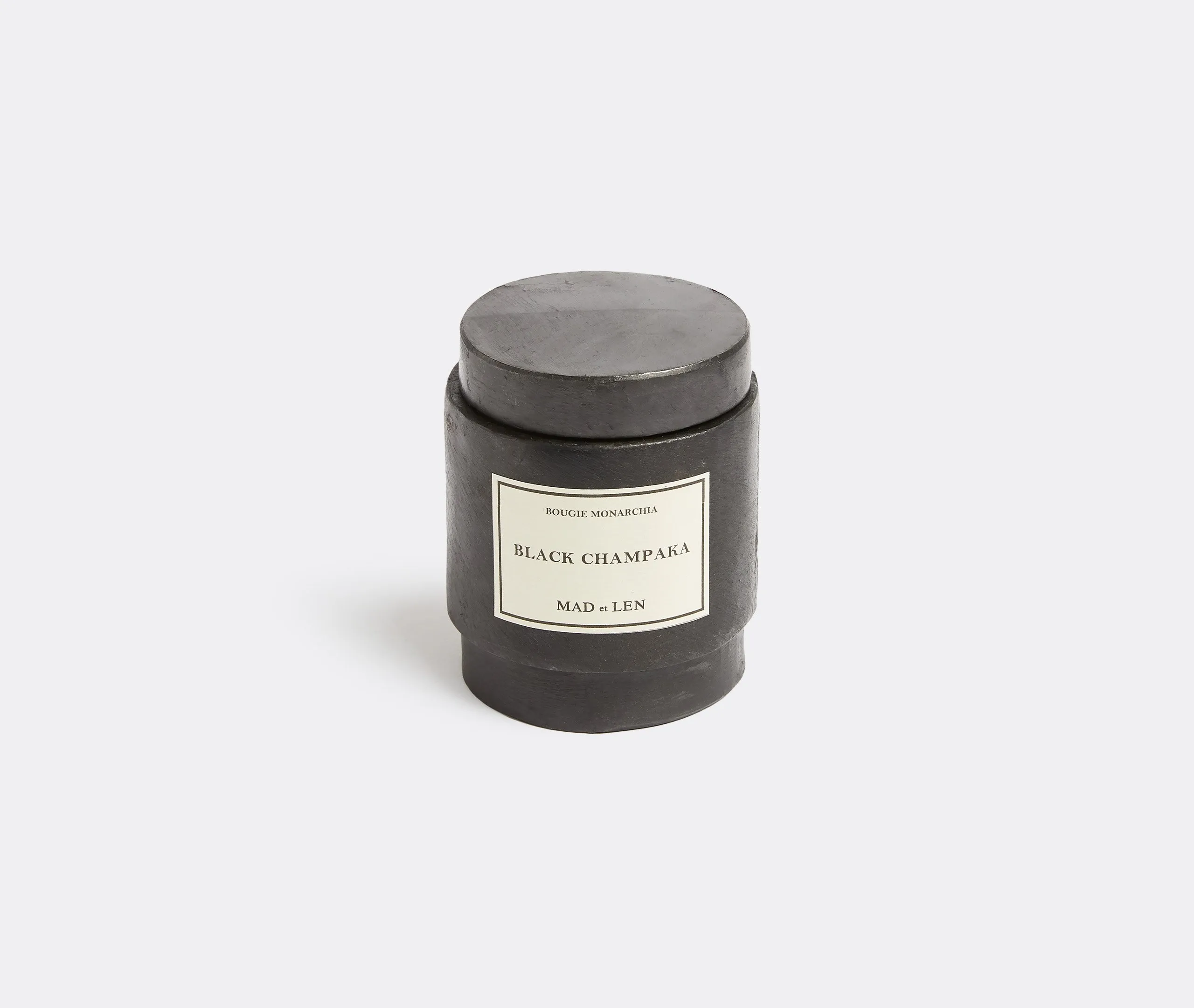 Monarchia Scented Candle - Black, Steel