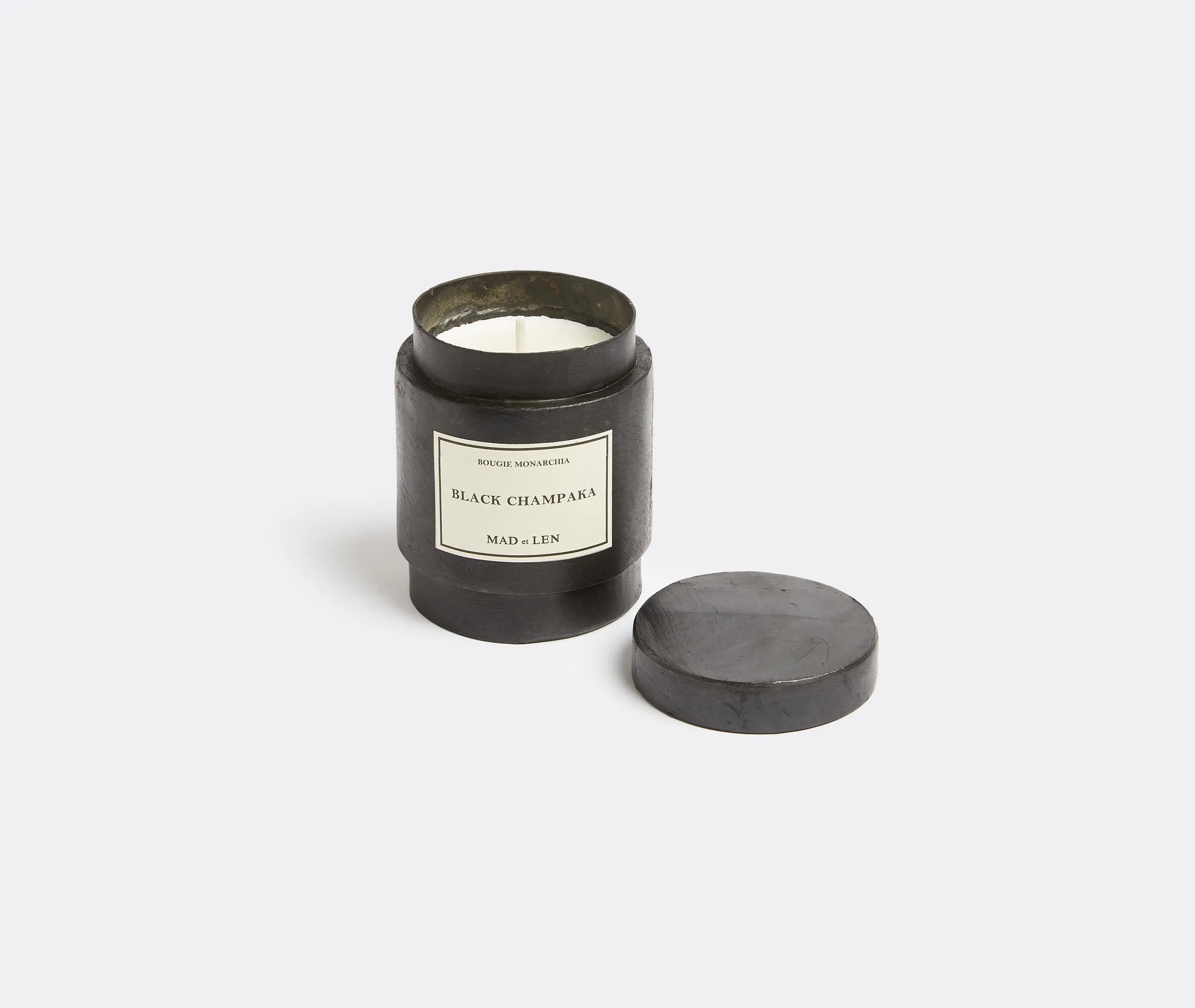 Monarchia Scented Candle - Black, Steel