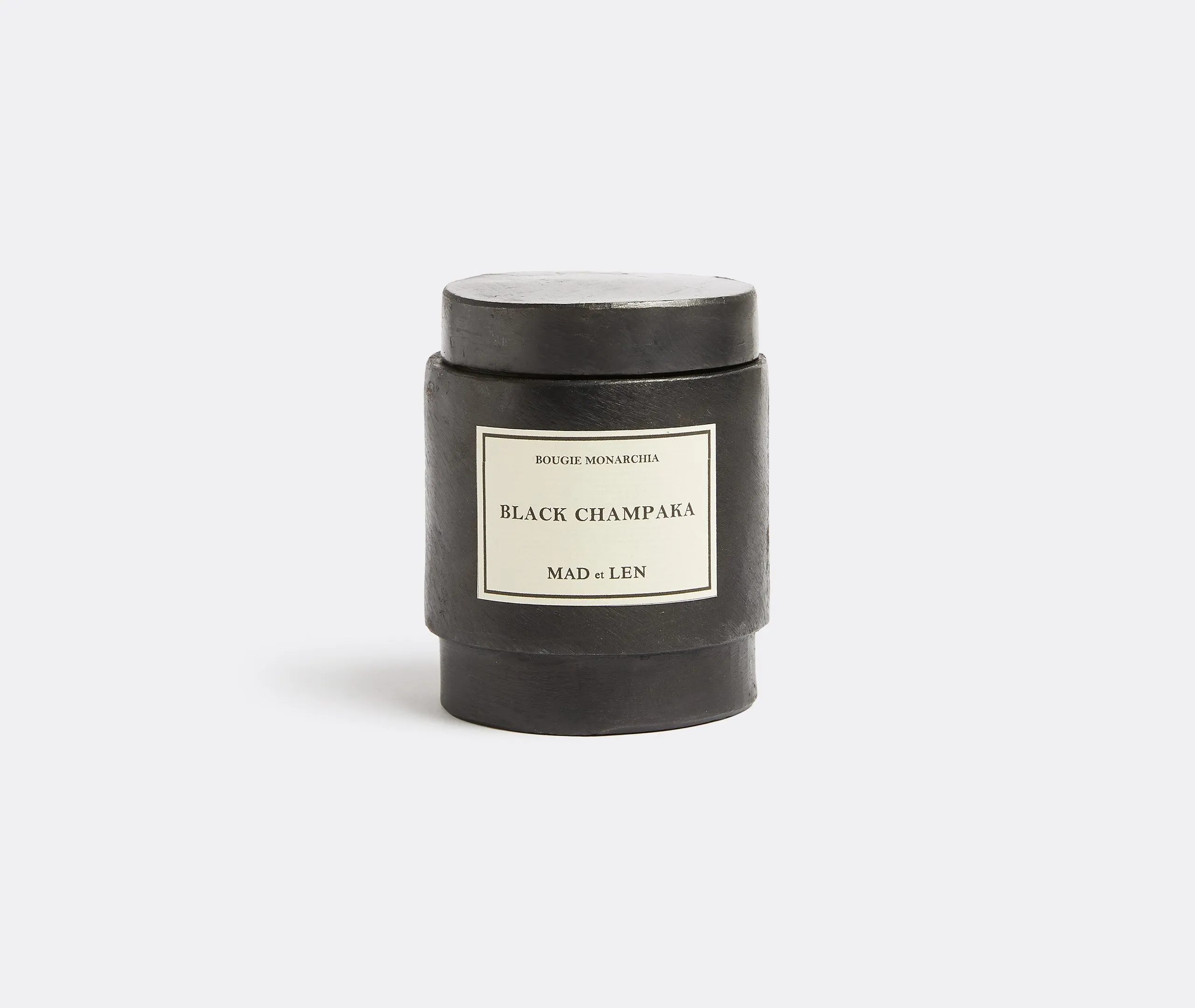 Monarchia Scented Candle - Black, Steel
