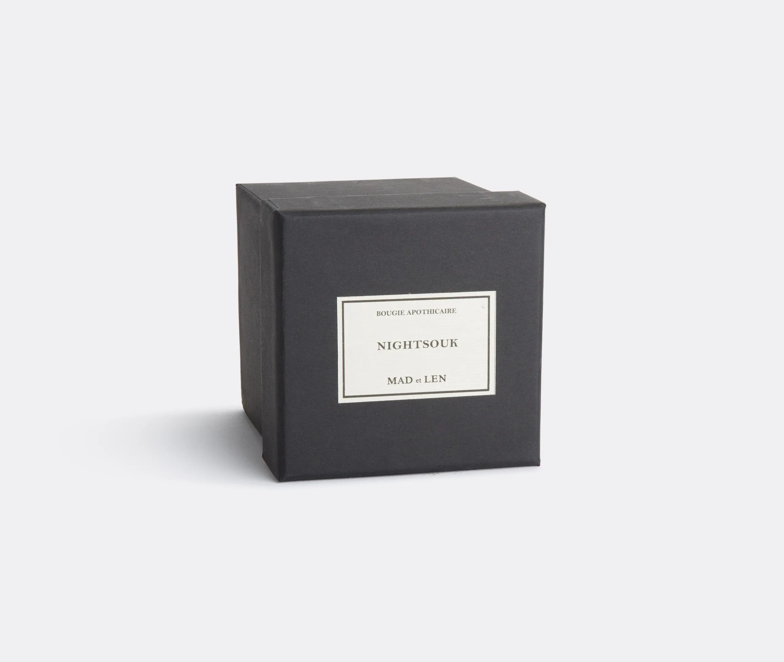 Night Souk Scented Candle - Black, Soya Wax